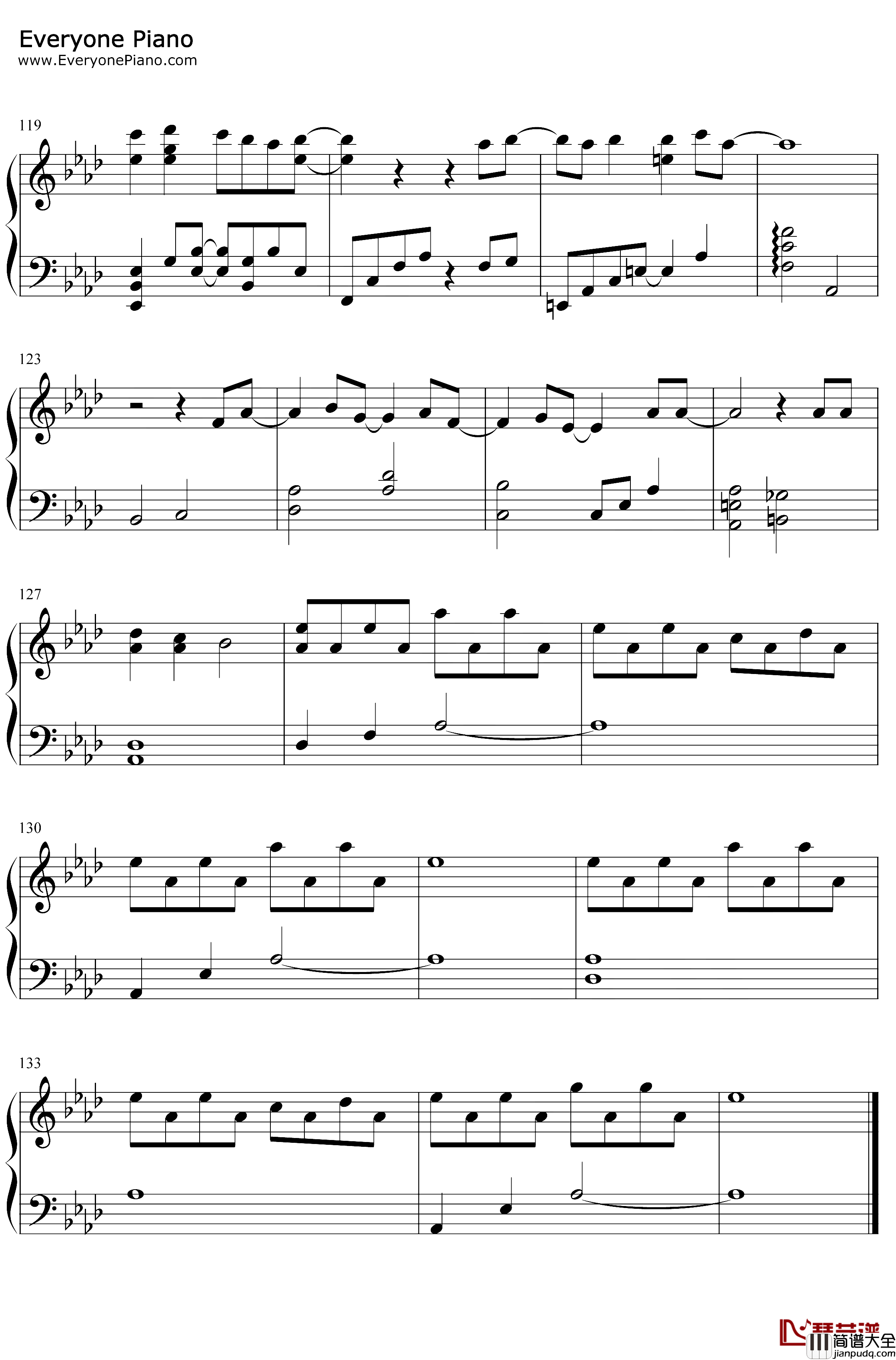 Us_Again钢琴谱_Seventeen