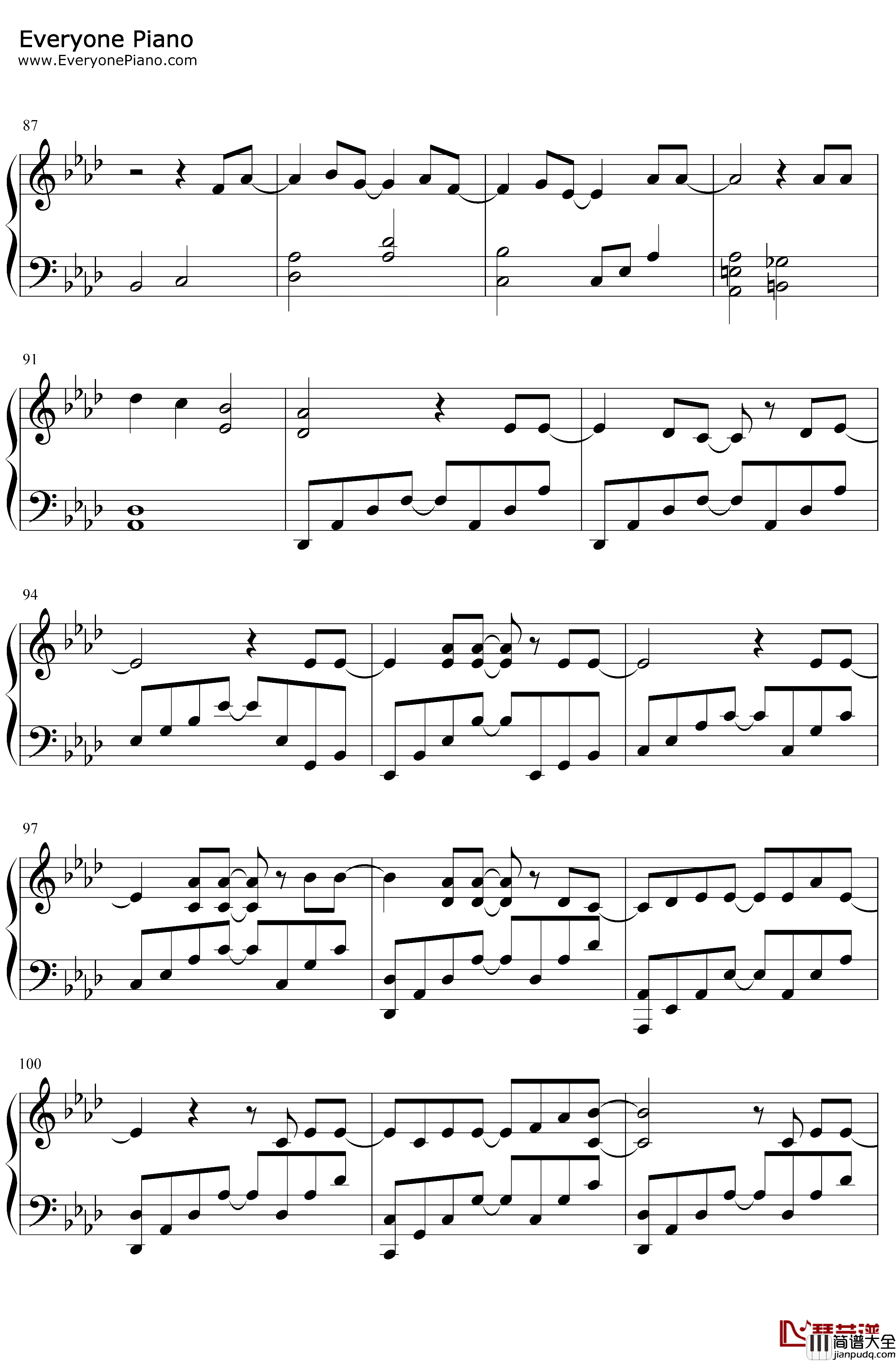 Us_Again钢琴谱_Seventeen