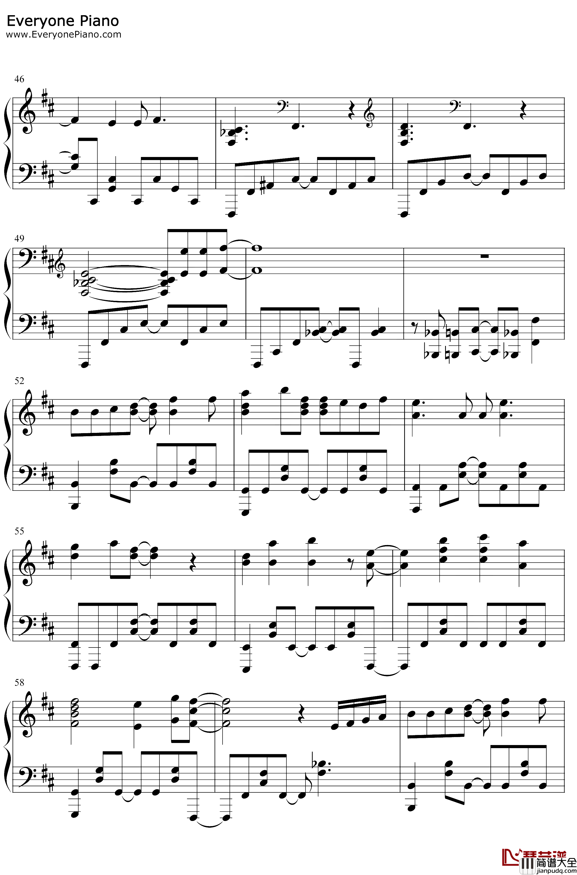 刹那の果実钢琴谱_黒崎真音_灰色的乐园OP