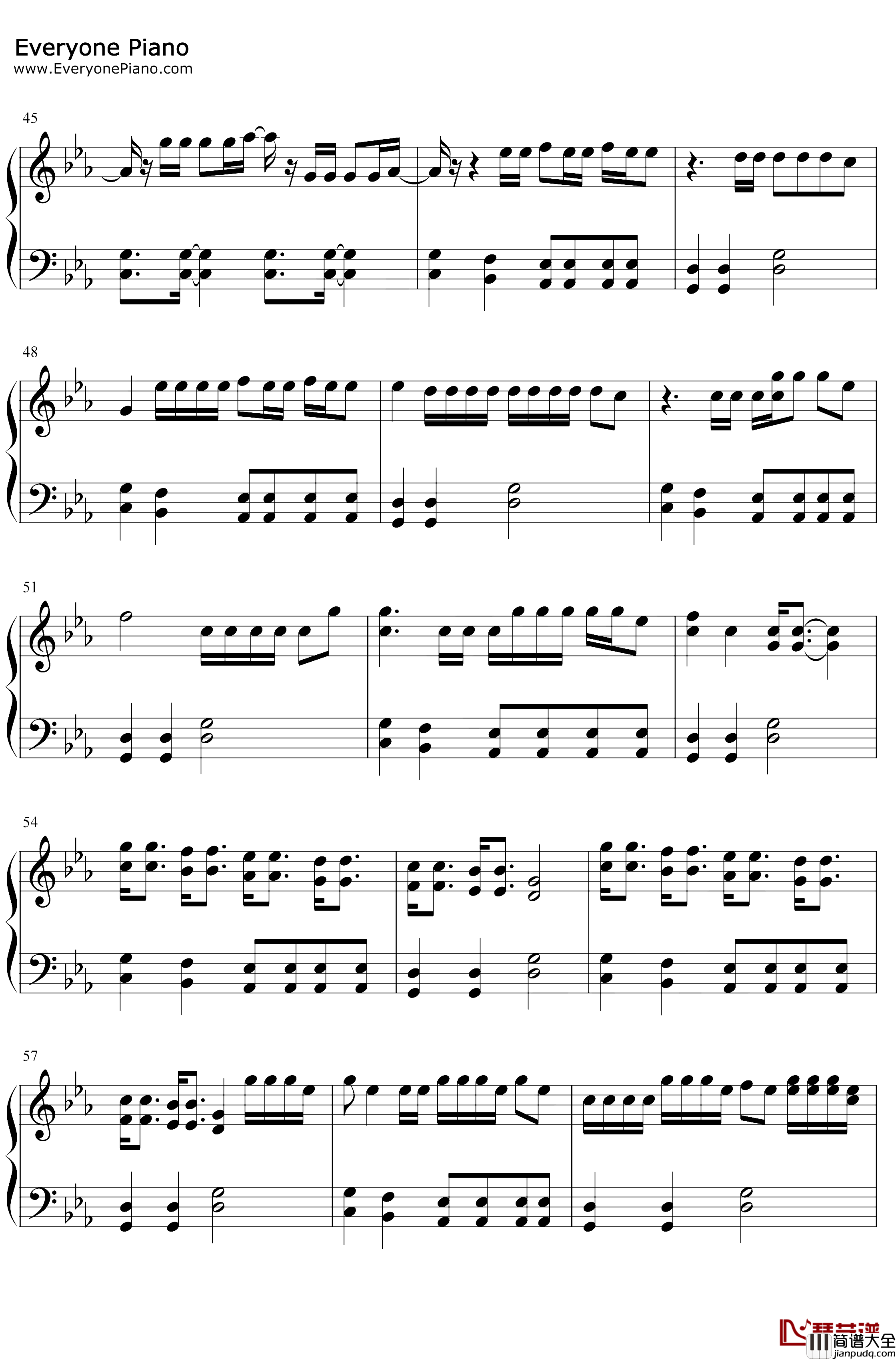 Feel_The_Beat钢琴谱_Black_Eyed_Peas_Maluma