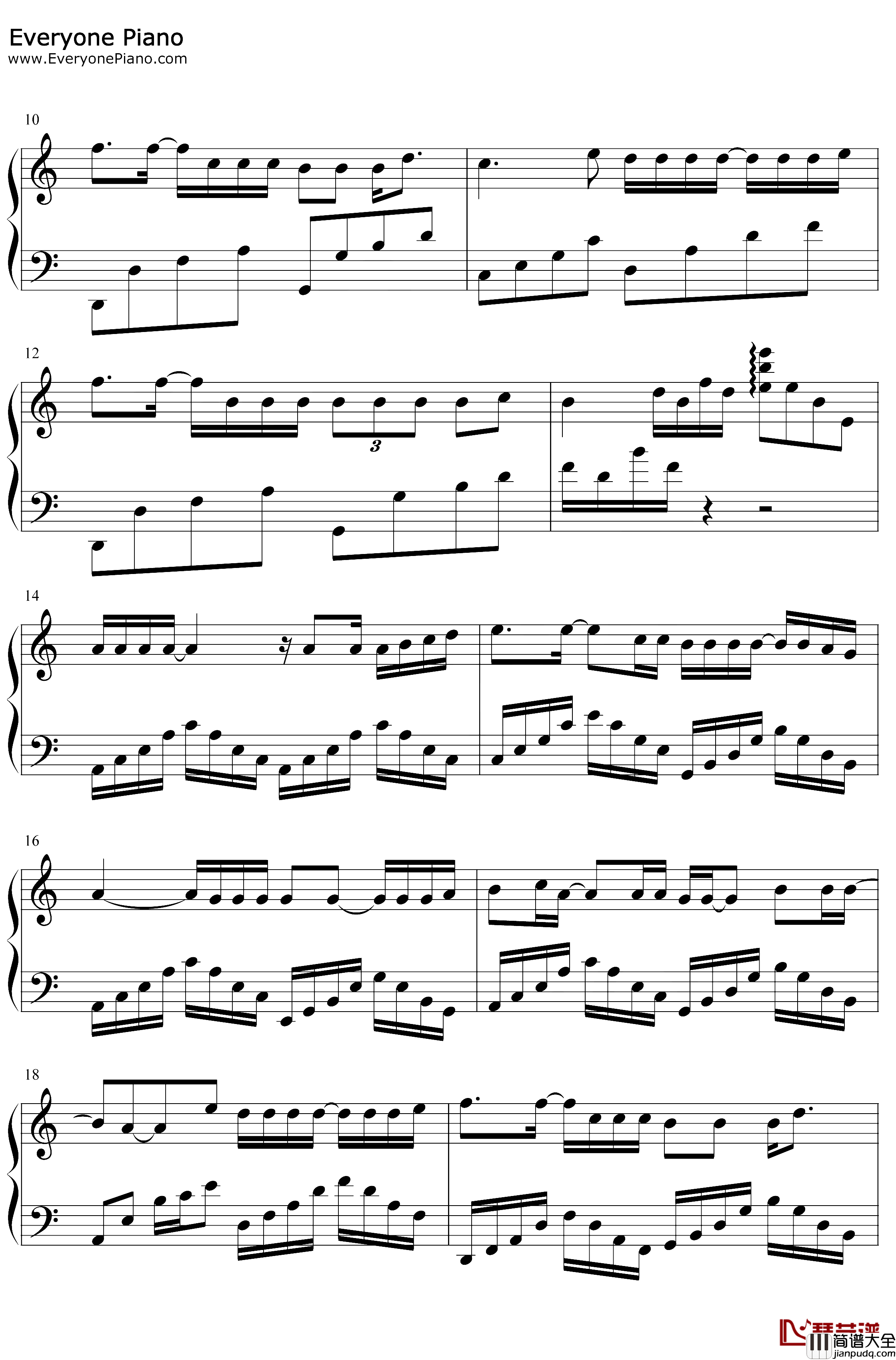 寂寞是因为思念谁钢琴谱_张磊景岗山_中国好声音第四季张磊翻唱版