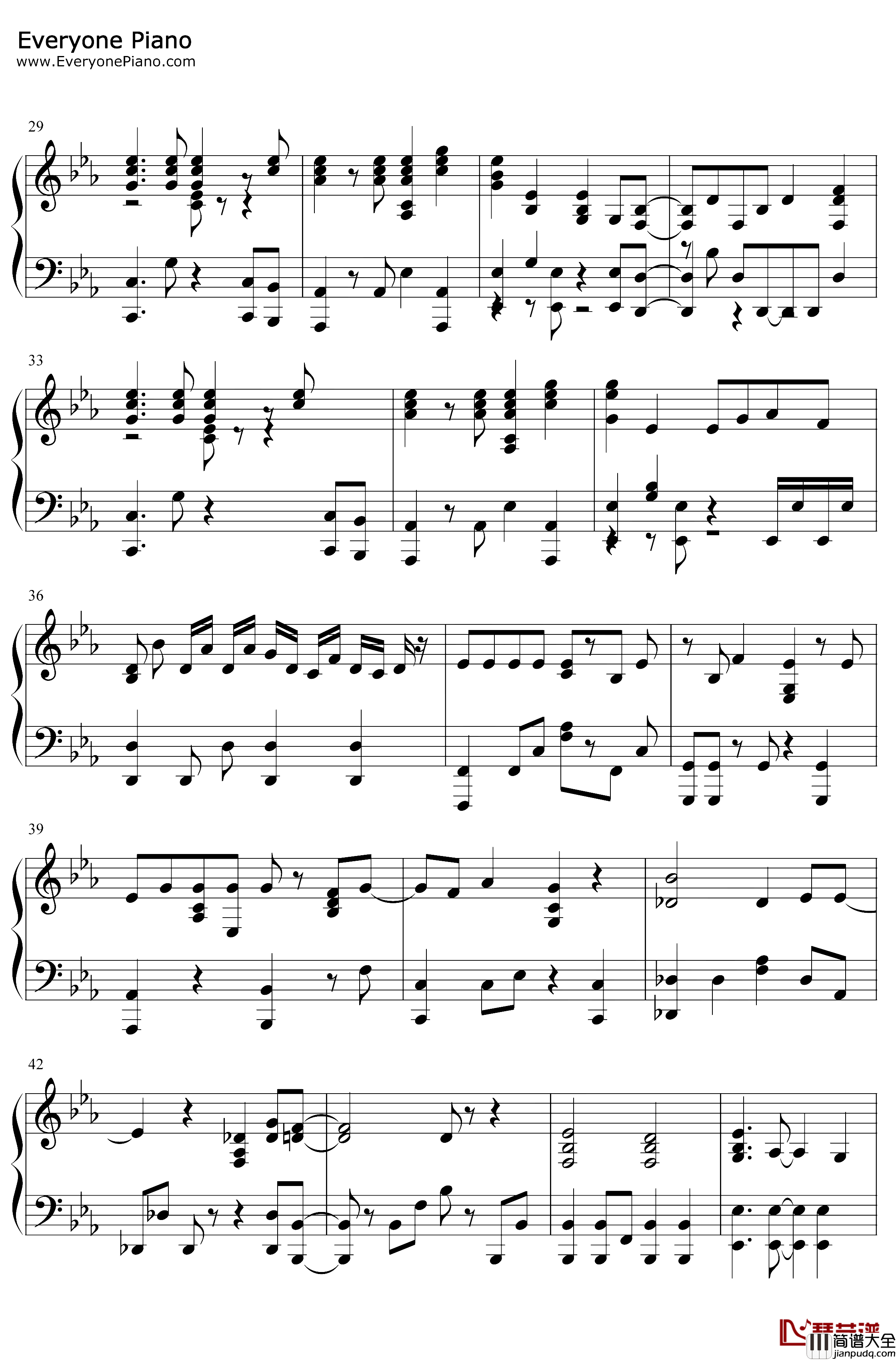 One_Day_Sky钢琴谱_铃木このみ_游戏人生ZEROOST