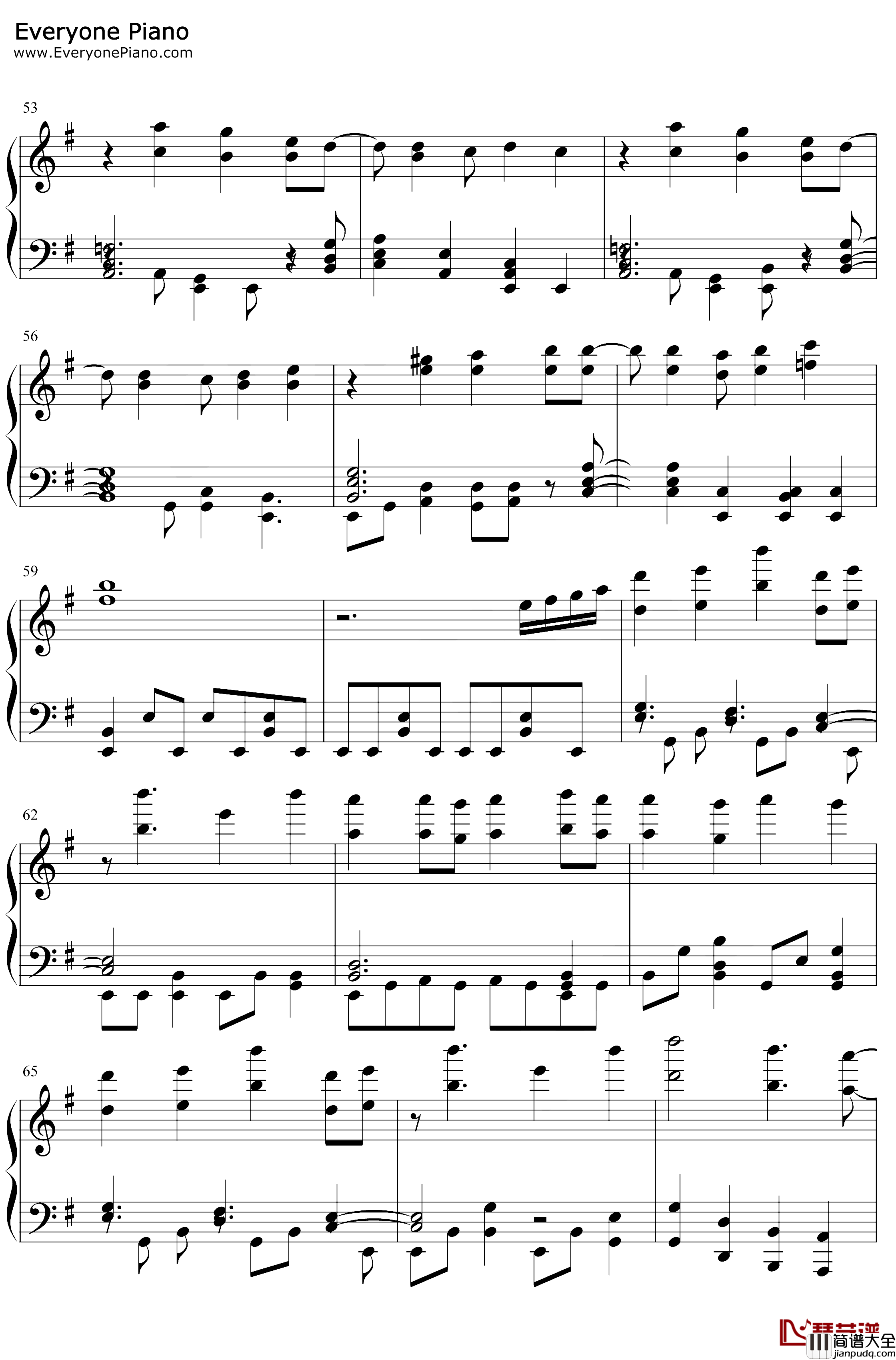 Black_Shout钢琴谱_Roselia_BanG_Dream插曲