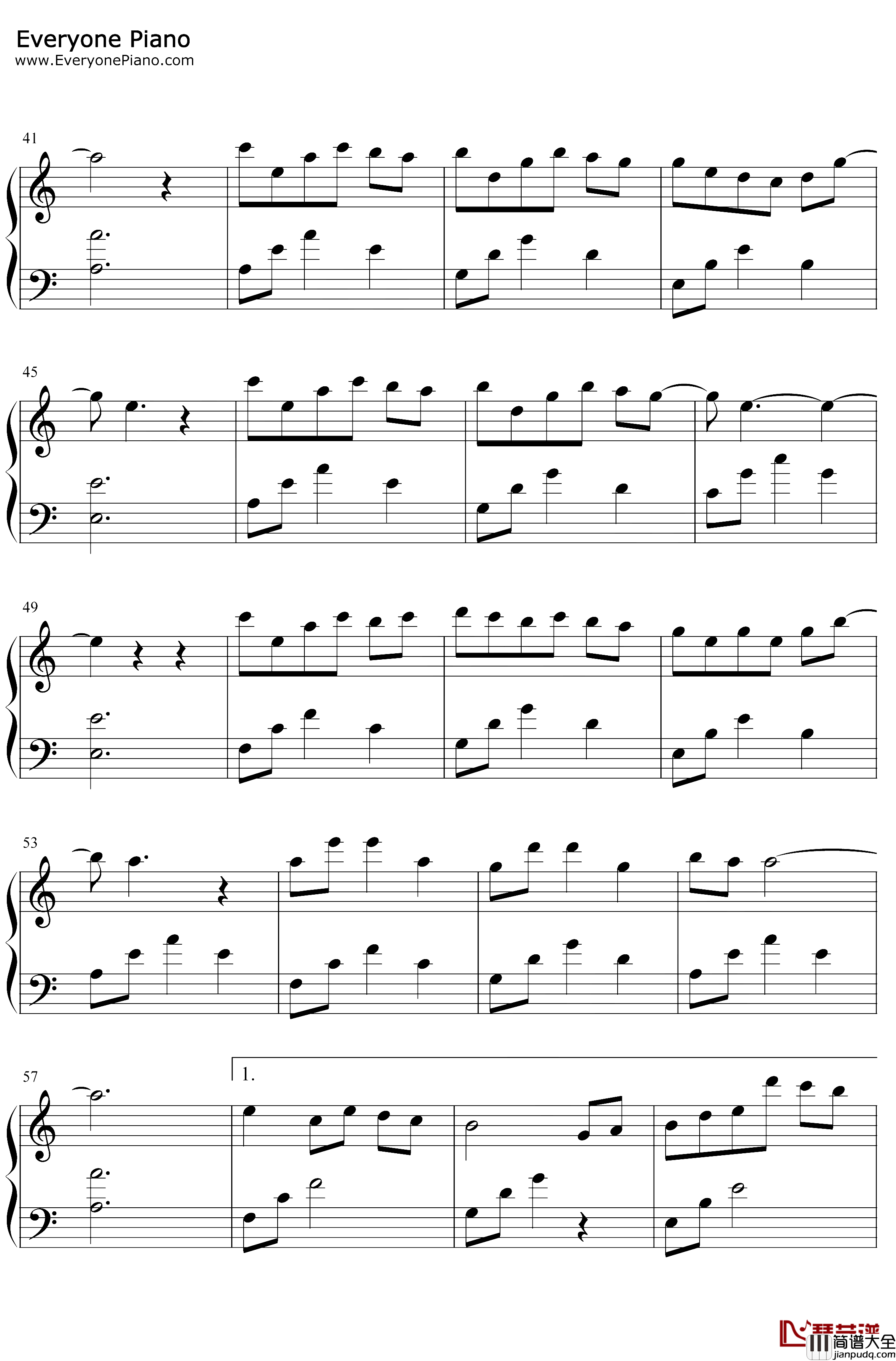 影钢琴谱_周深_锦绣南歌片头曲_周深新歌曲风宛转悠扬，诉说心语离殇