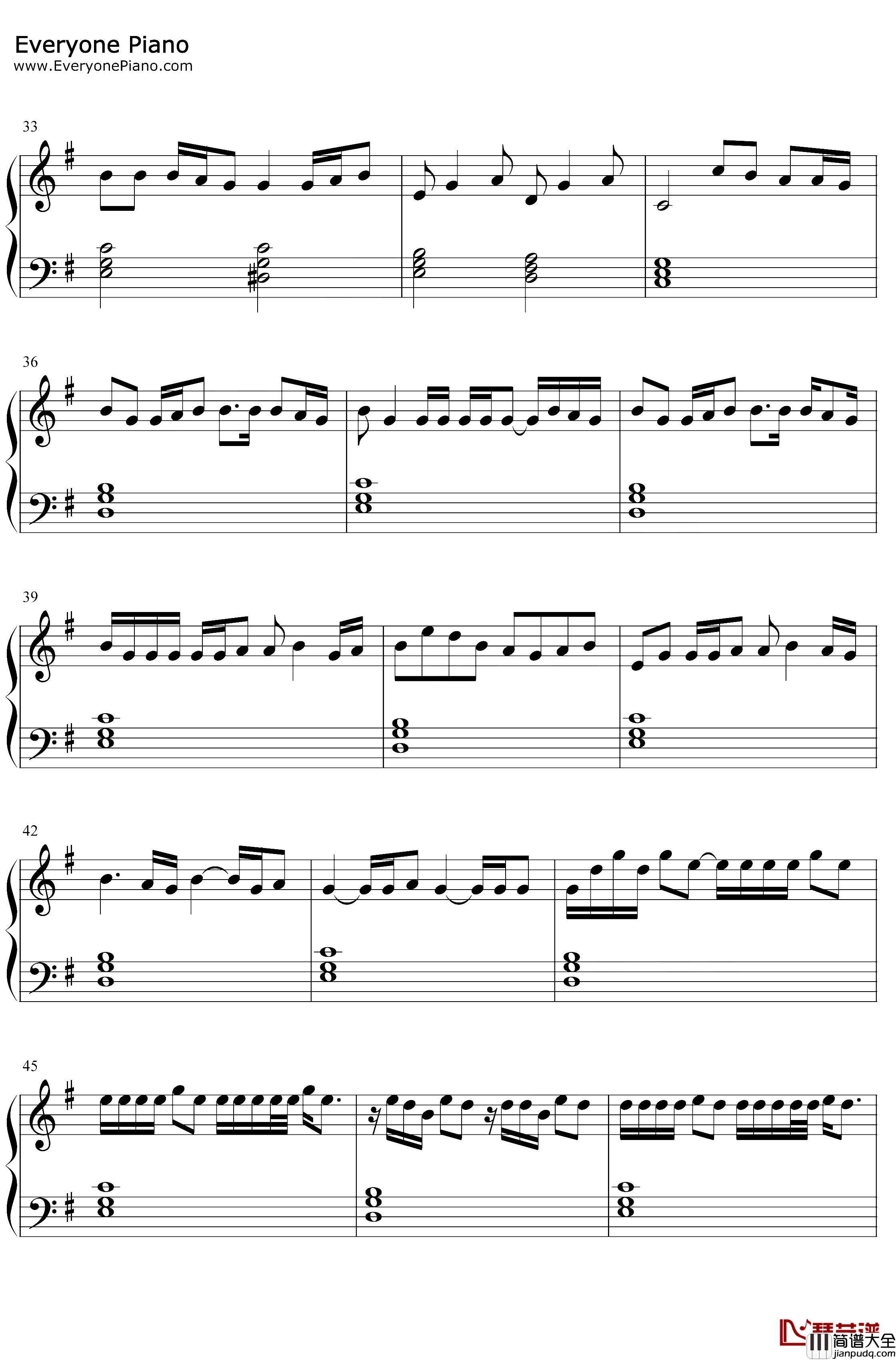 Make_You_Happy钢琴谱__JYP日本女团NiziU出道曲