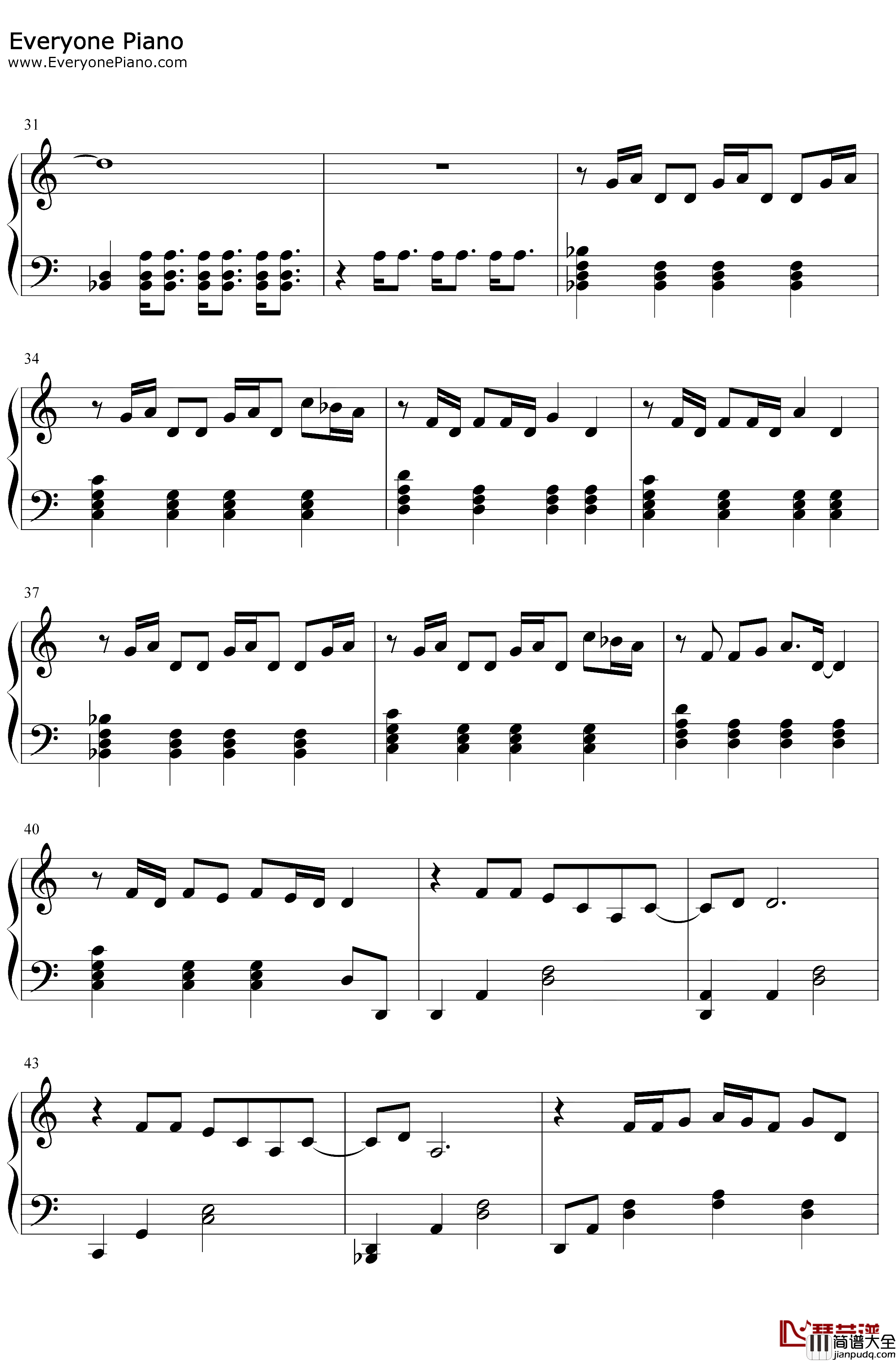 Never_Surrender钢琴谱_R1SE