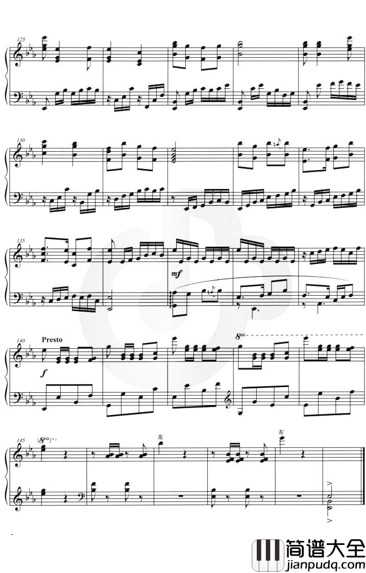 花鼓钢琴谱_瞿维_G调