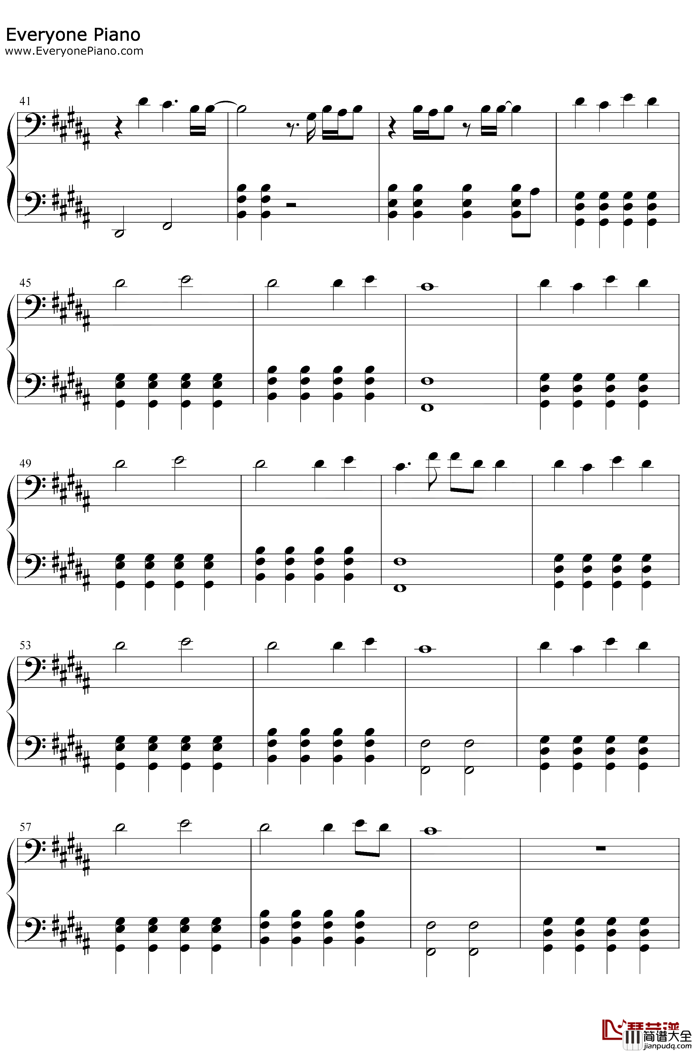 The_Blessing钢琴谱_Kari_Jobe/Cody_Carnes/Elevation_Worship_基督热歌