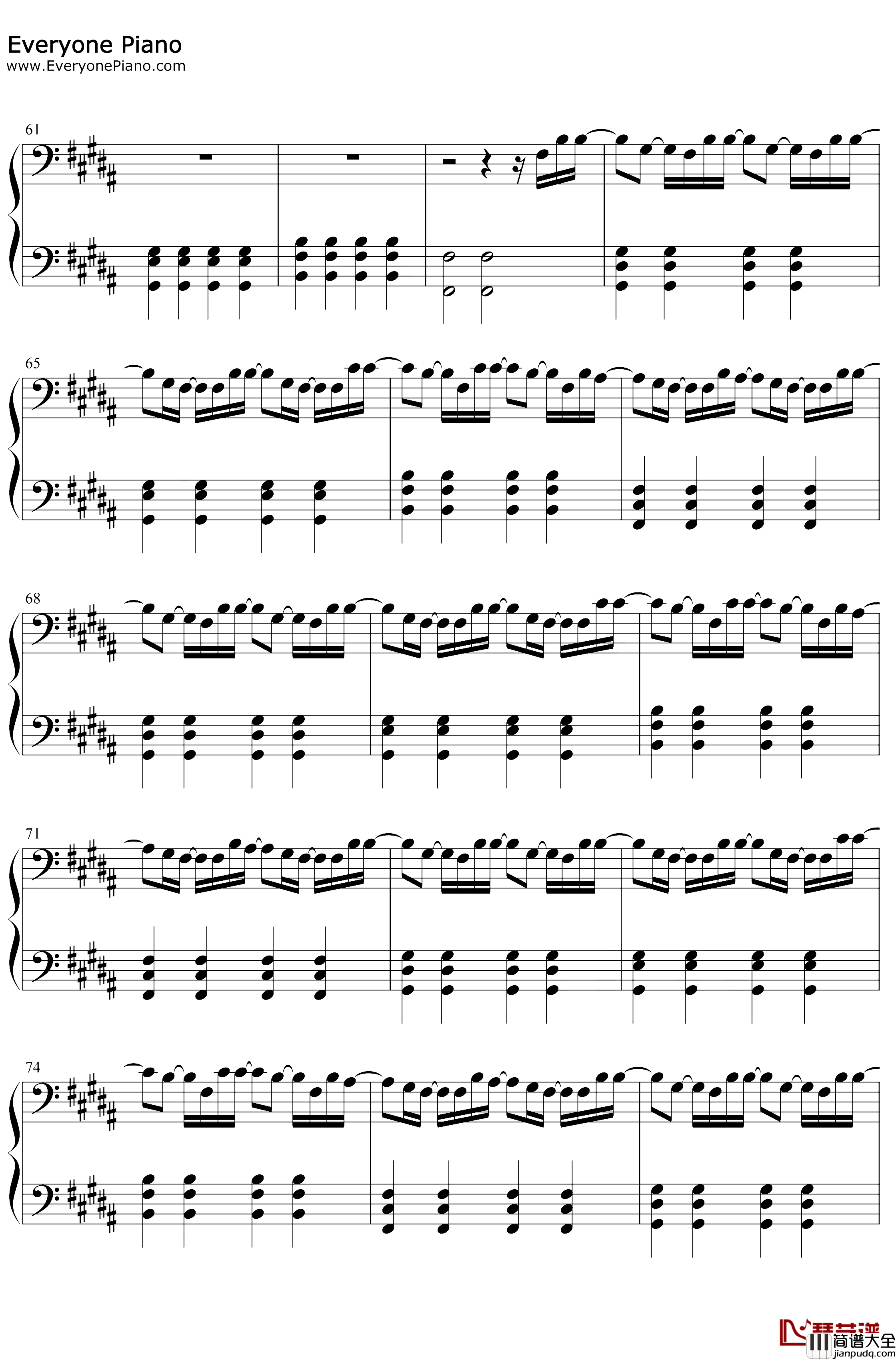 The_Blessing钢琴谱_Kari_Jobe/Cody_Carnes/Elevation_Worship_基督热歌