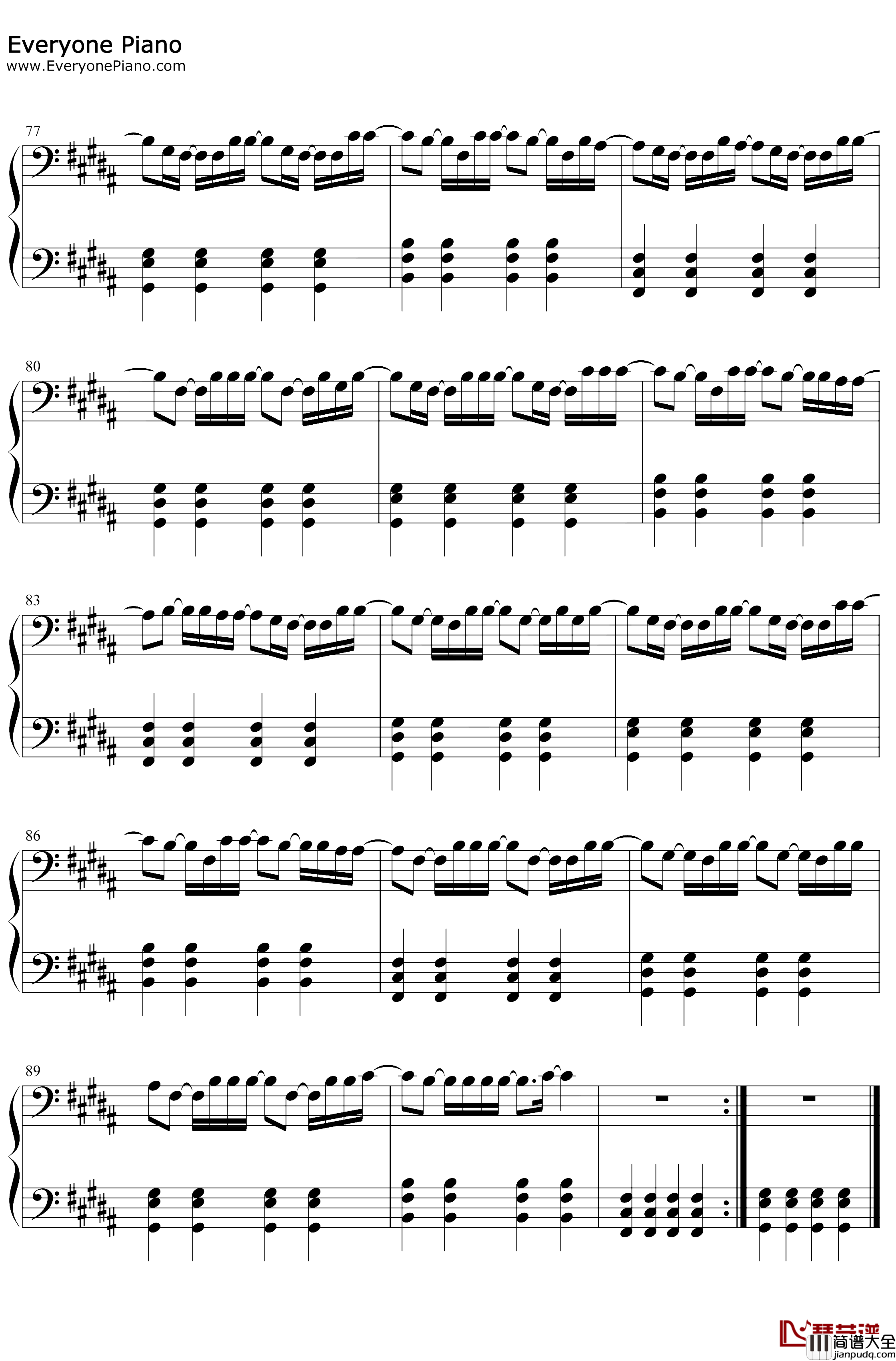 The_Blessing钢琴谱_Kari_Jobe/Cody_Carnes/Elevation_Worship_基督热歌