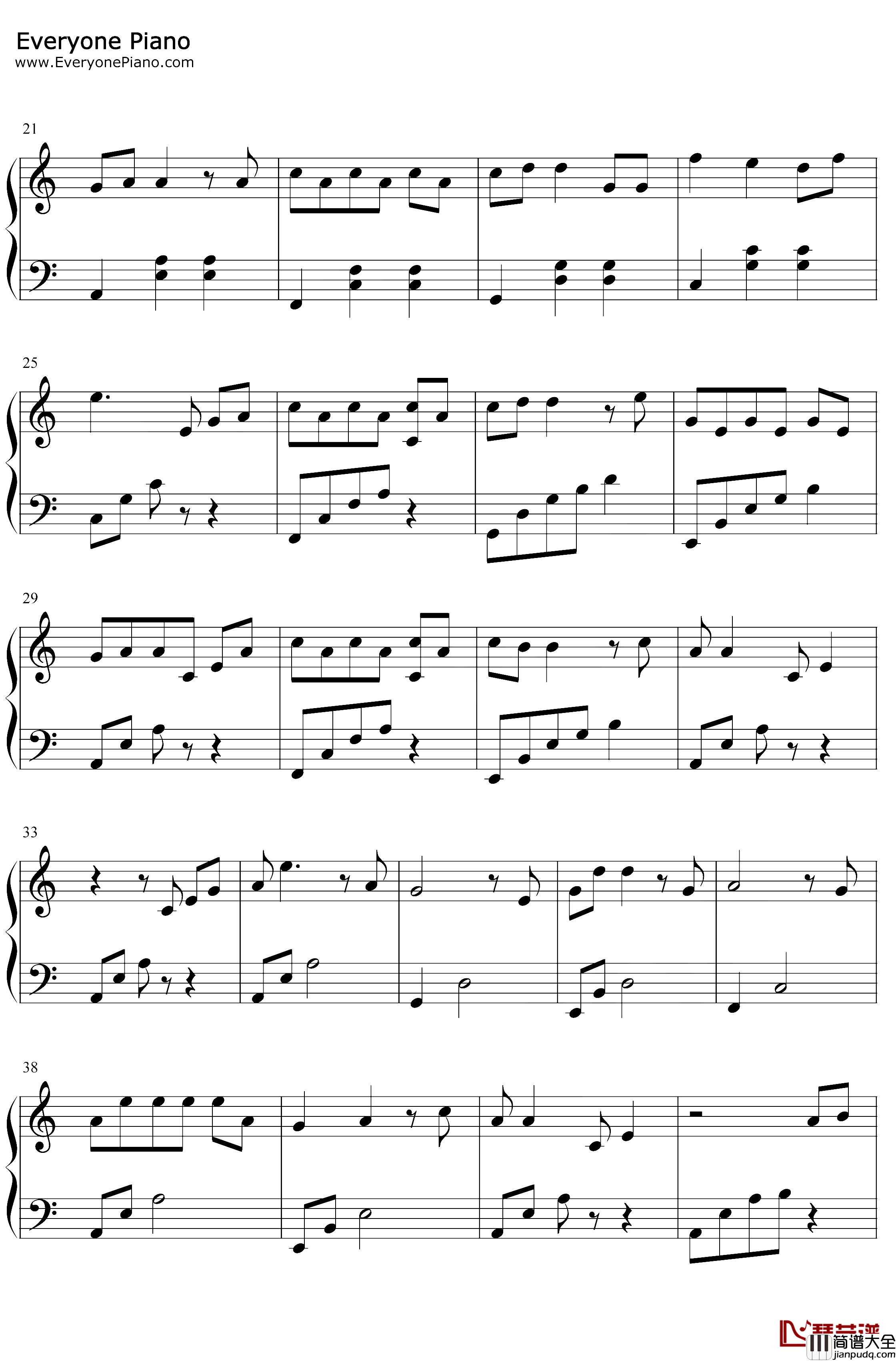 关不上的窗钢琴谱_周传雄_一听便能勾起那曾被爱刺痛的回忆