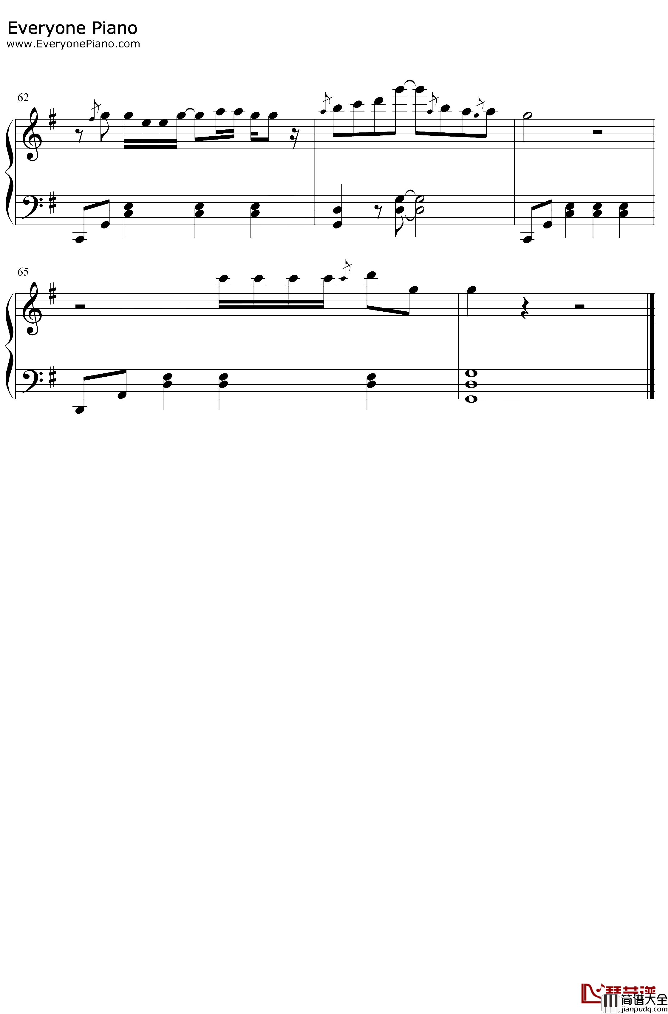 在一起嘛好不好钢琴谱_李荣浩_虐狗情歌甜到不行