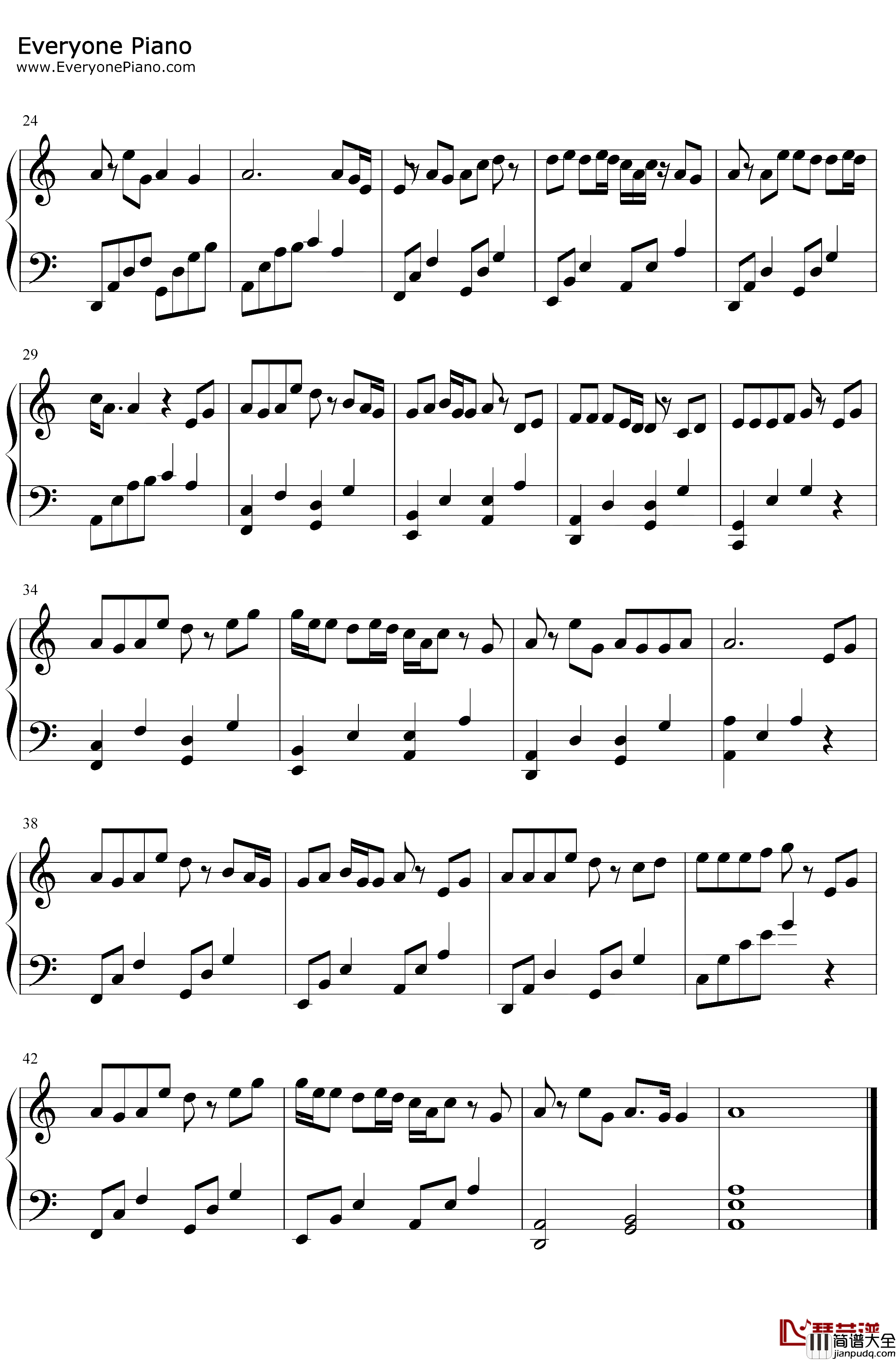 杨花落尽子规啼钢琴谱_G2er黄诗扶国风堂_闻道龙标过五溪