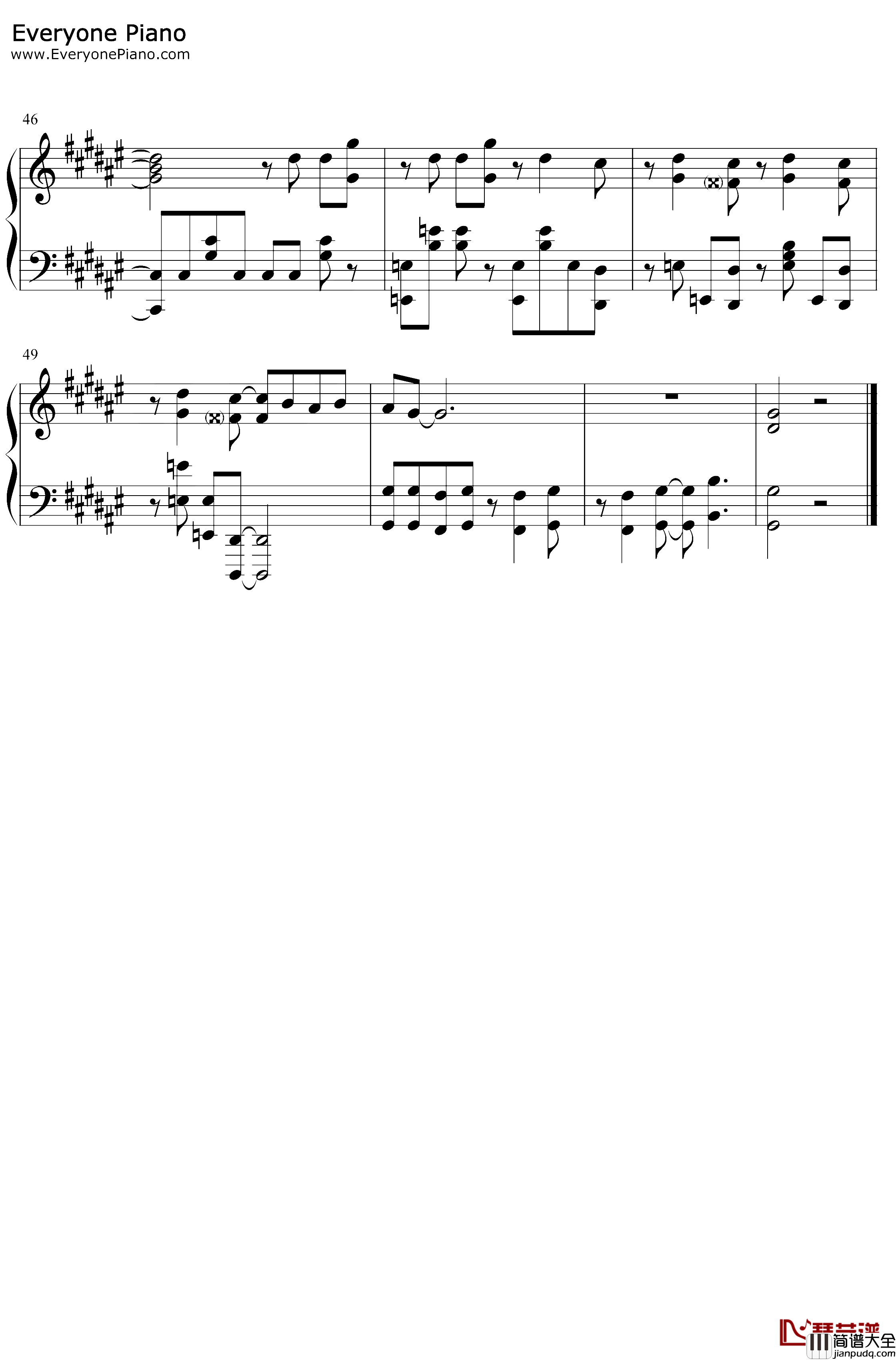 DADDYDADDYDO钢琴谱_铃木雅之铃木爱理_辉夜大小姐想让我告白天才们的恋爱头脑战第2期OP