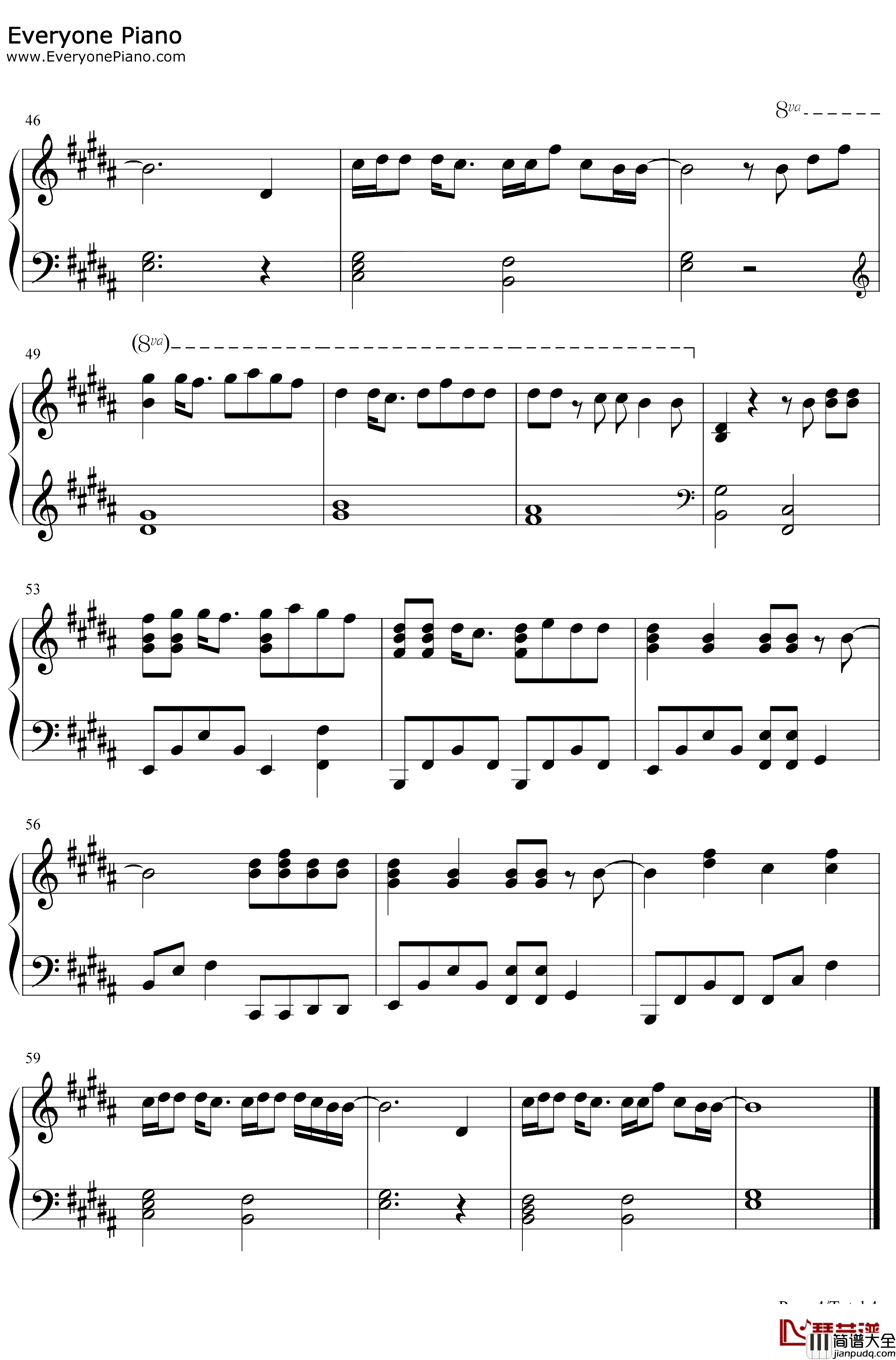 Dancing_with_Your_Ghost钢琴谱_Sasha_Sloan_纯粹又干净的女声超级好听_抖音热歌