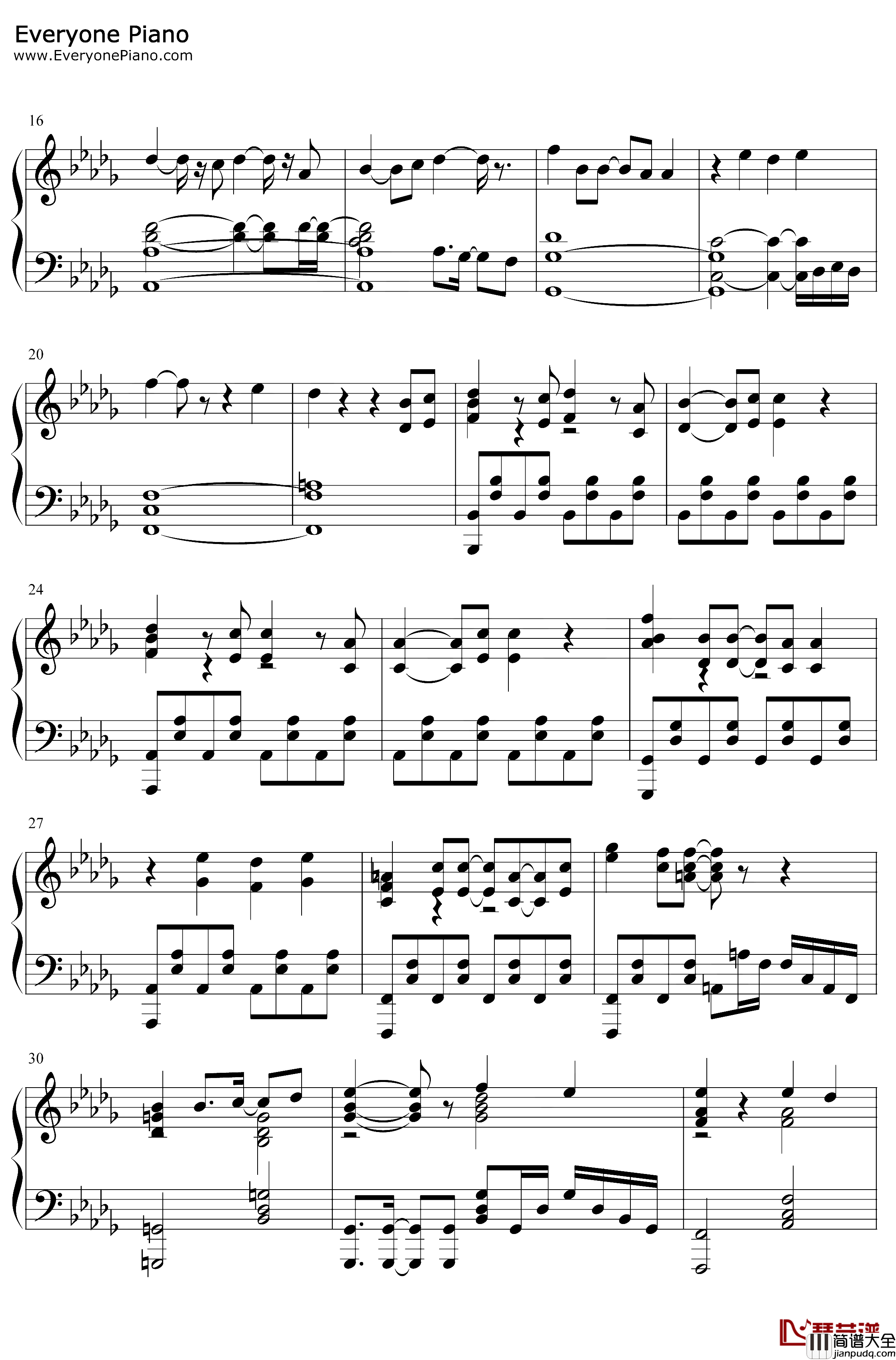 Altern_ate钢琴谱_H_el_ical//_ate_格莱普尼尔OP