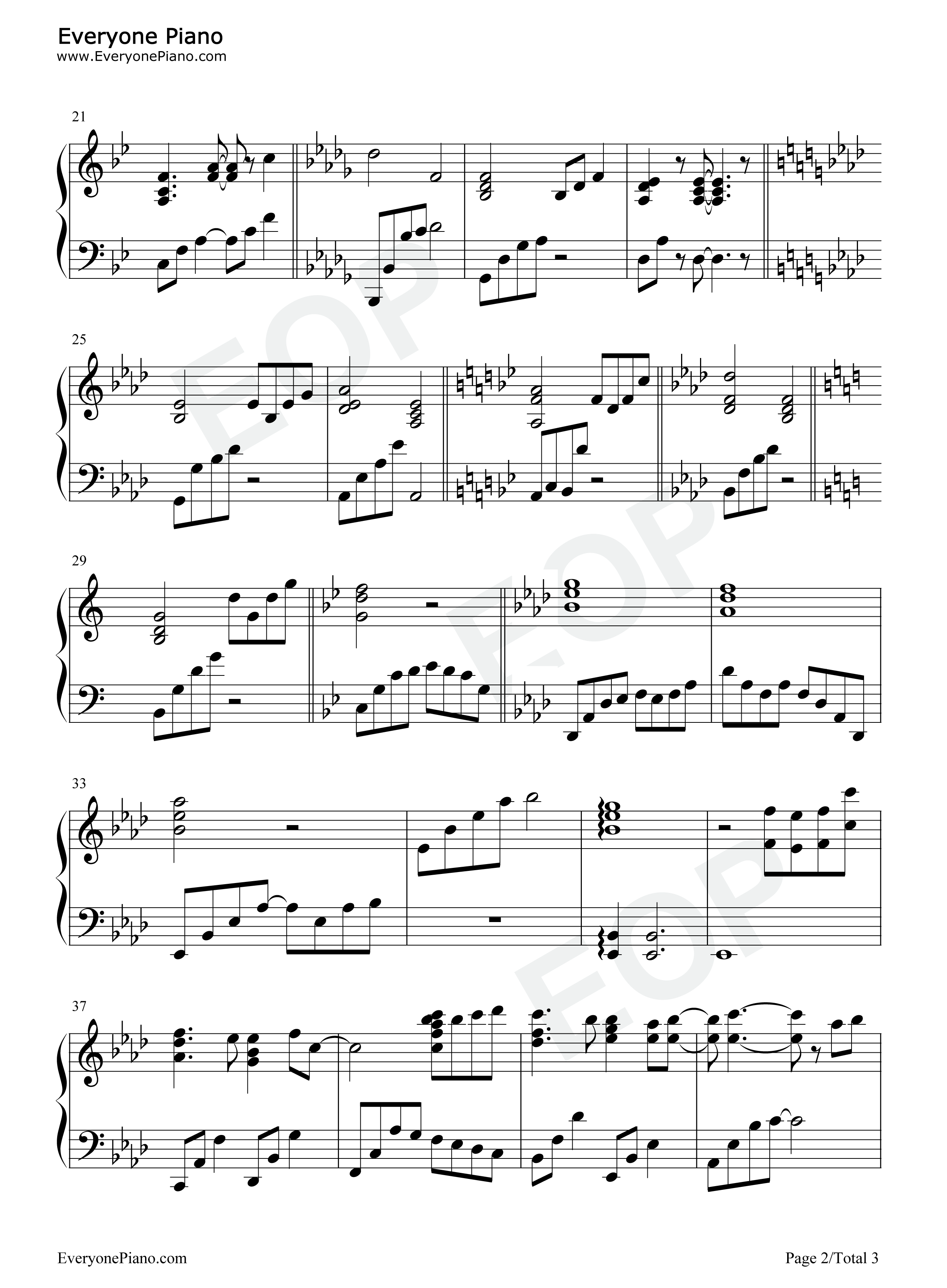 さよなら君の声钢琴谱_美郷あき_纯白交响曲OST