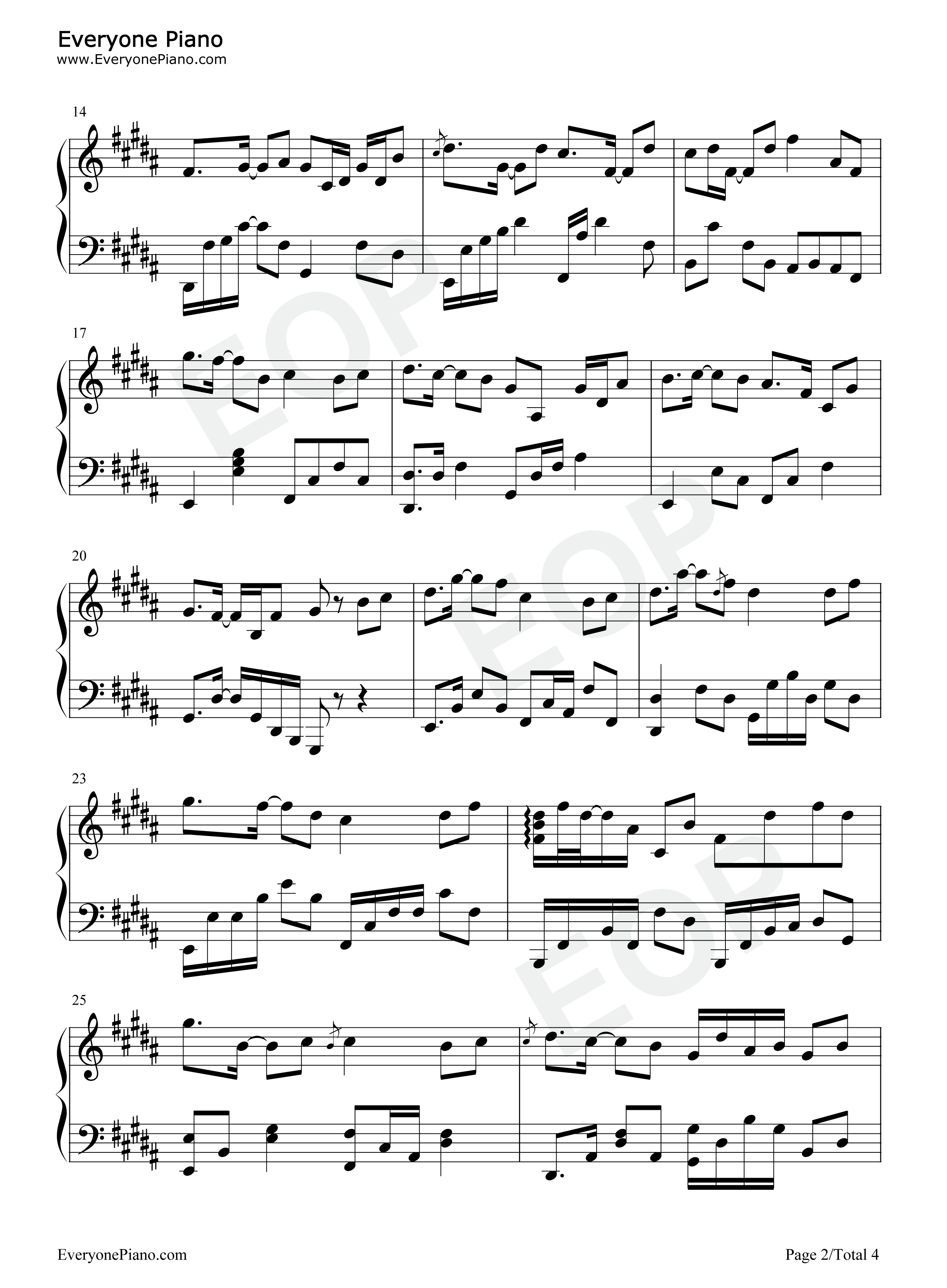 旧梦一场钢琴谱_阿悠悠_一别两宽细数曾几过往_抖音热歌