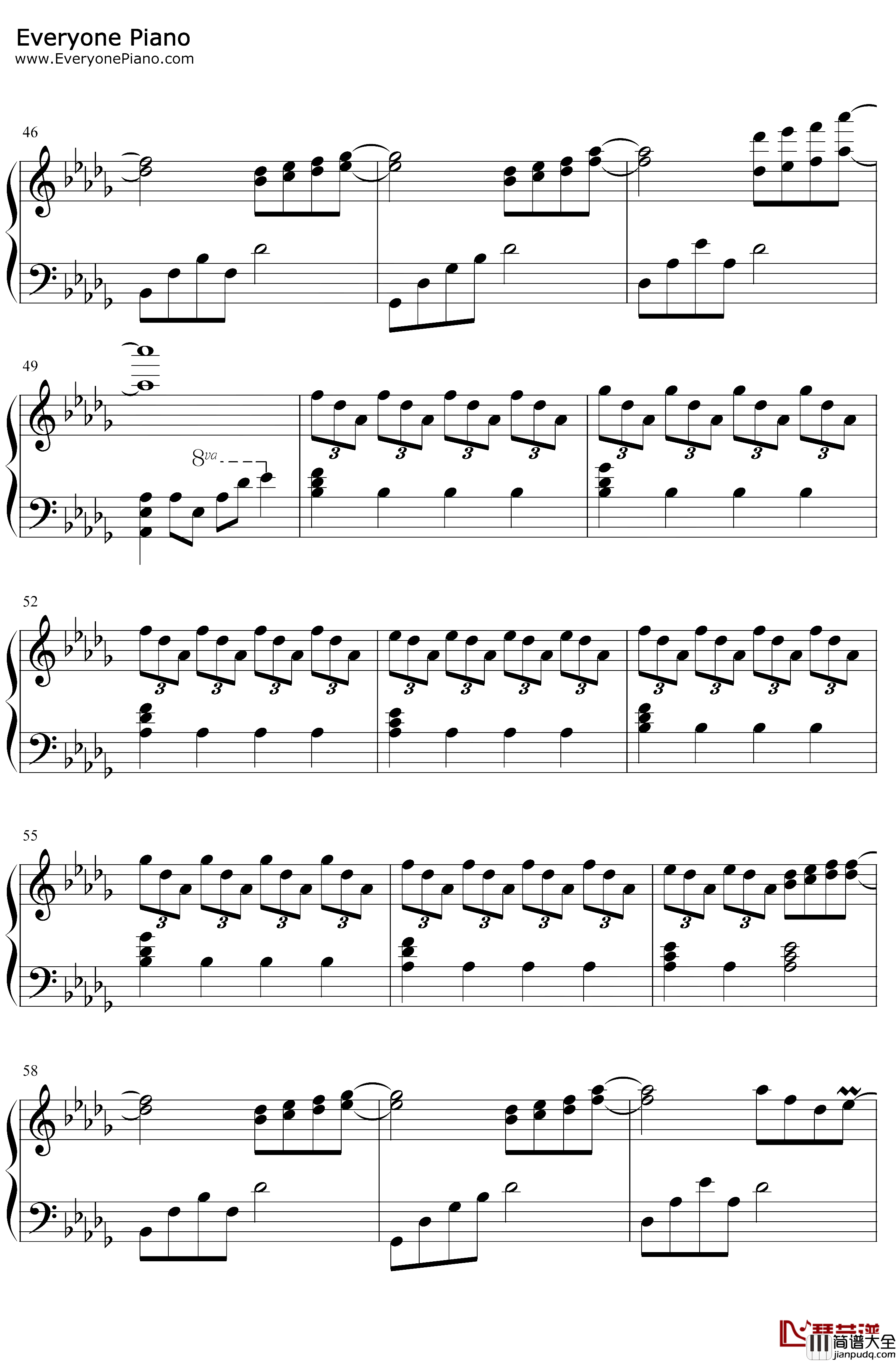 五月钢琴谱_M小冯哒_朗诵配乐_原创