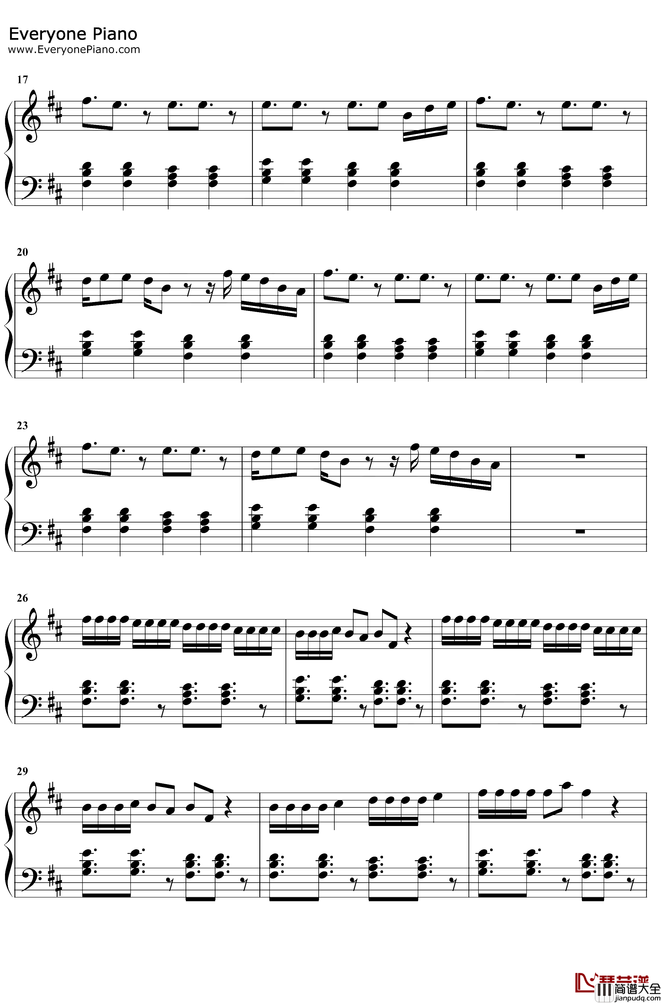 Levitating钢琴谱_Dua_Lipa