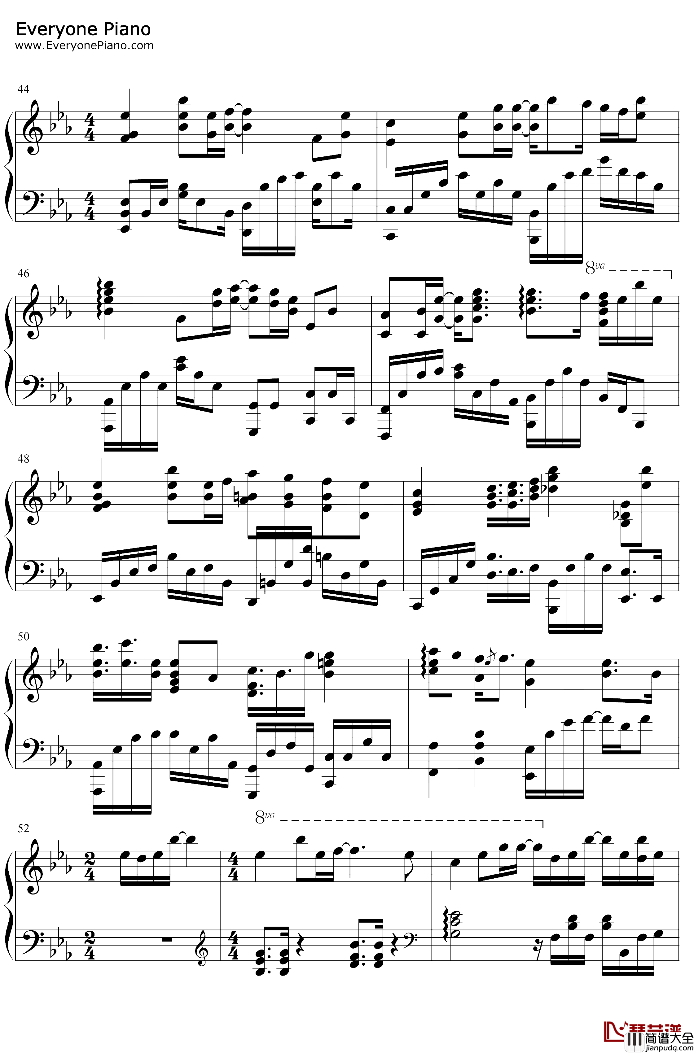 雪花落下钢琴谱_周深_冰糖炖雪梨主题曲