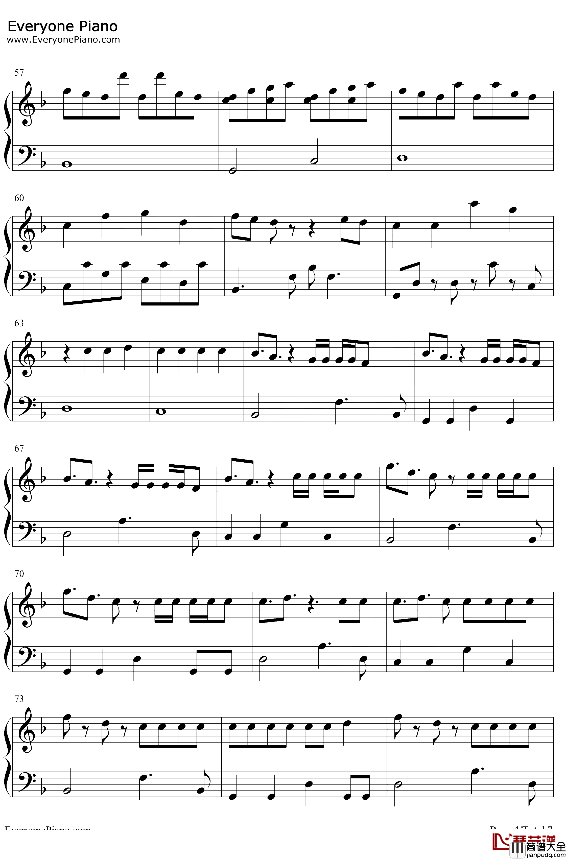 Black_Swan钢琴谱_防弹少年团_防弹少年团