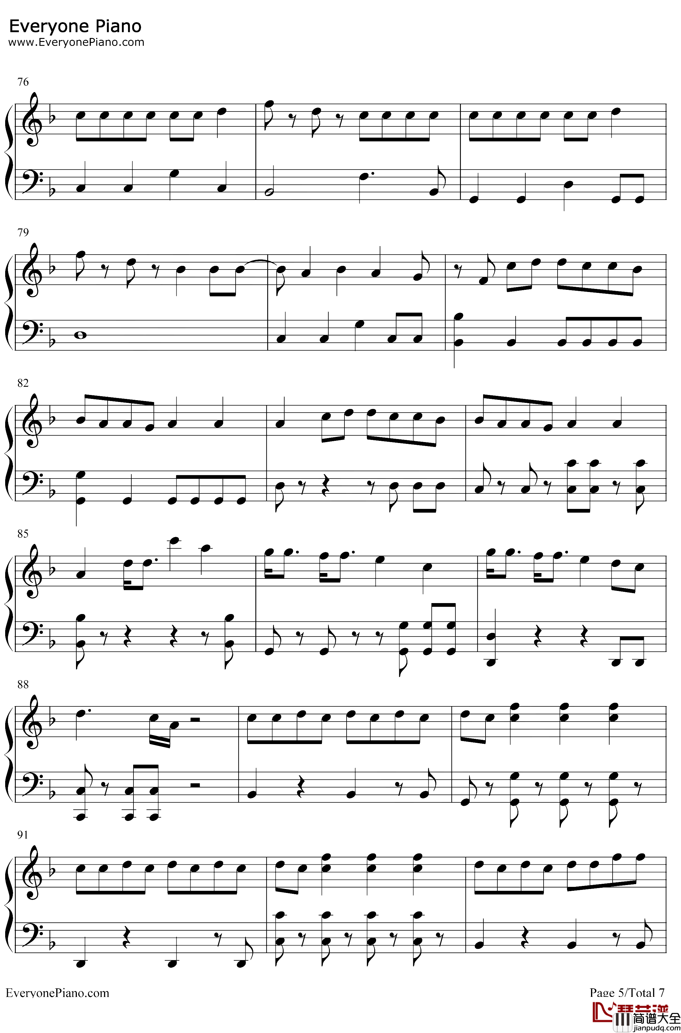 Black_Swan钢琴谱_防弹少年团_防弹少年团