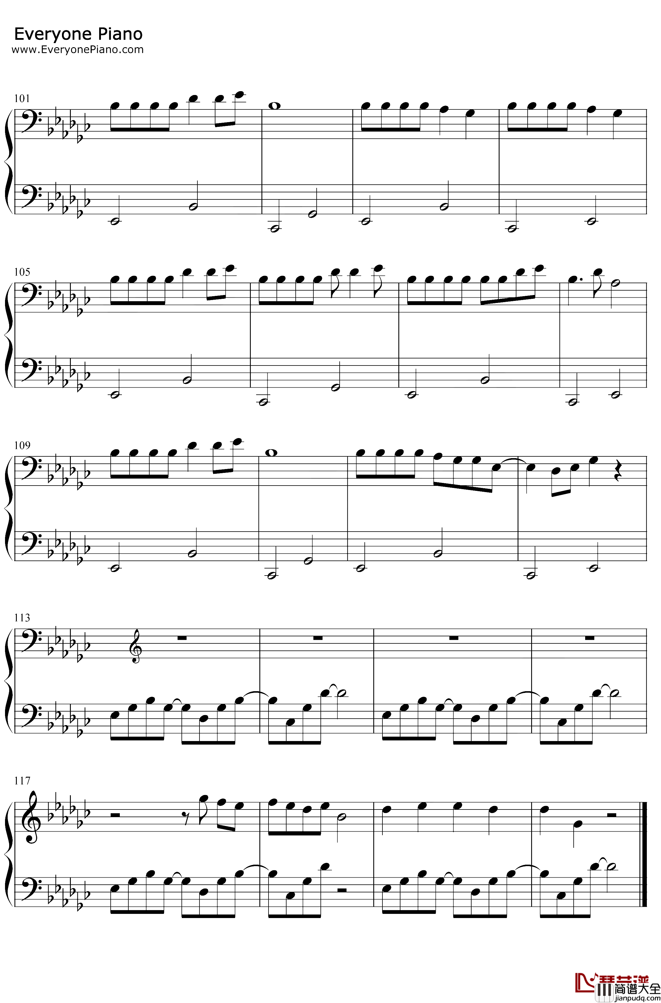 Love_Lies钢琴谱_Khalid_Normani_爱你西蒙插曲