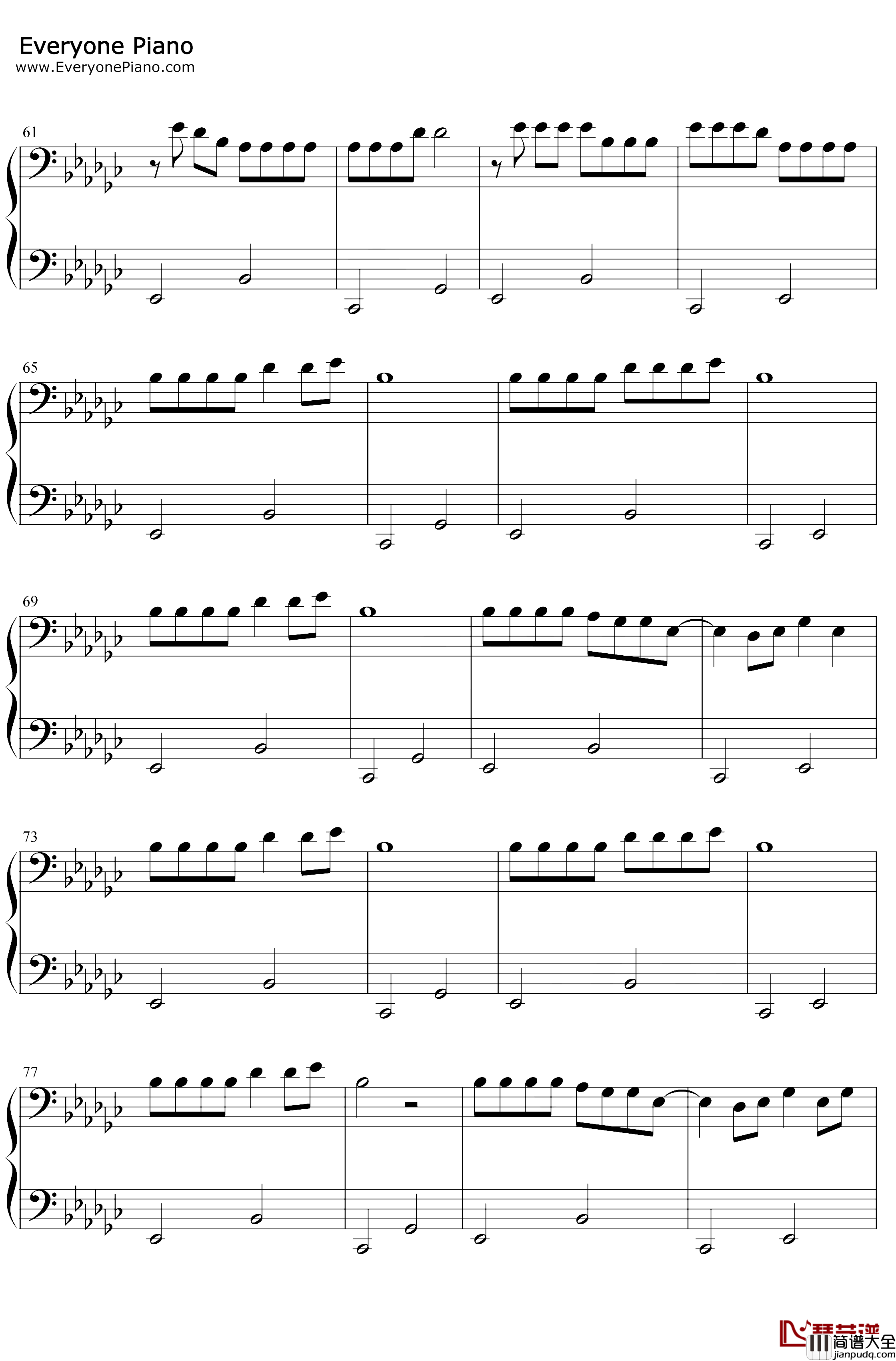 Love_Lies钢琴谱_Khalid_Normani_爱你西蒙插曲