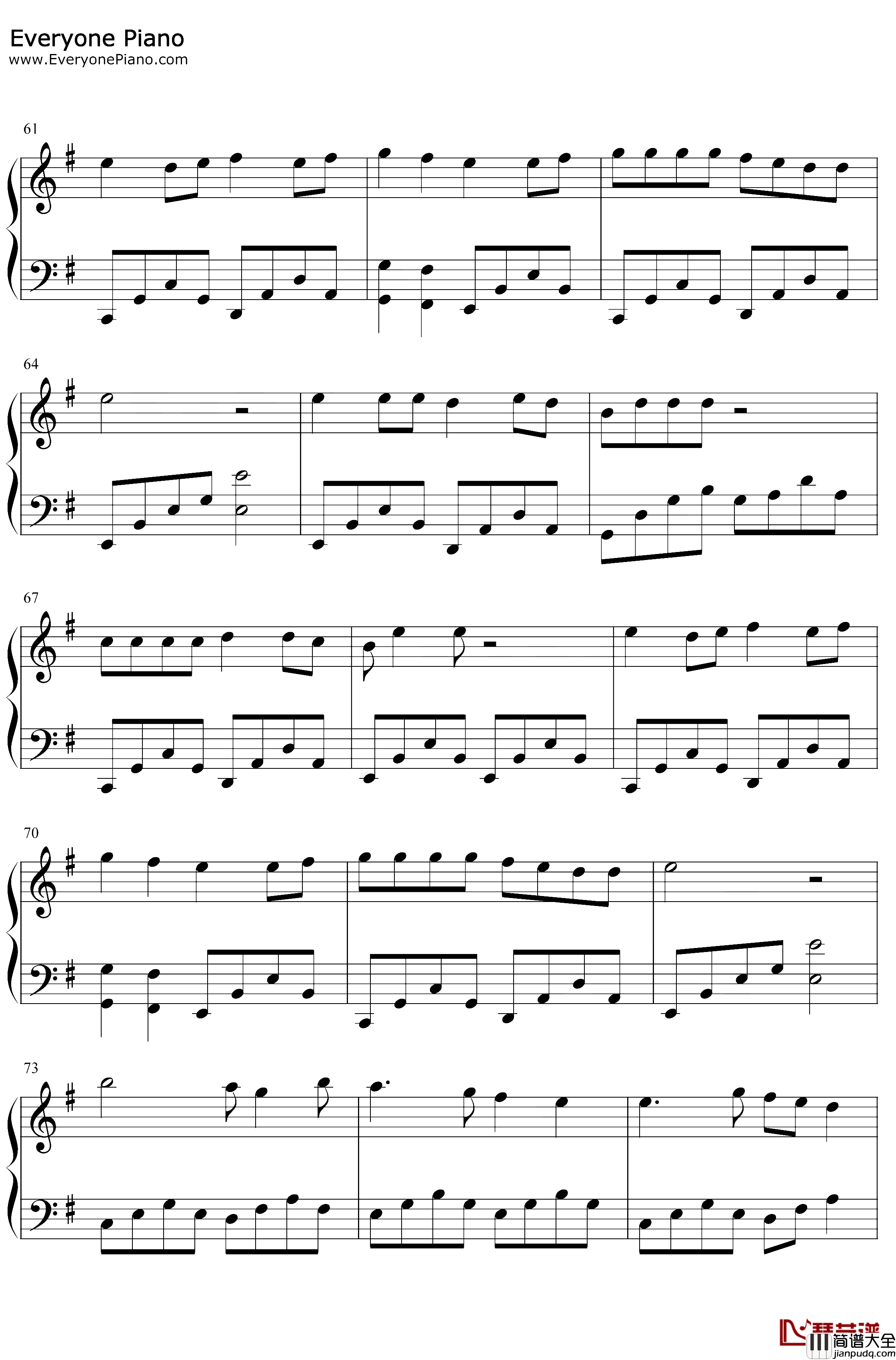 真情作祟钢琴谱_李亚明