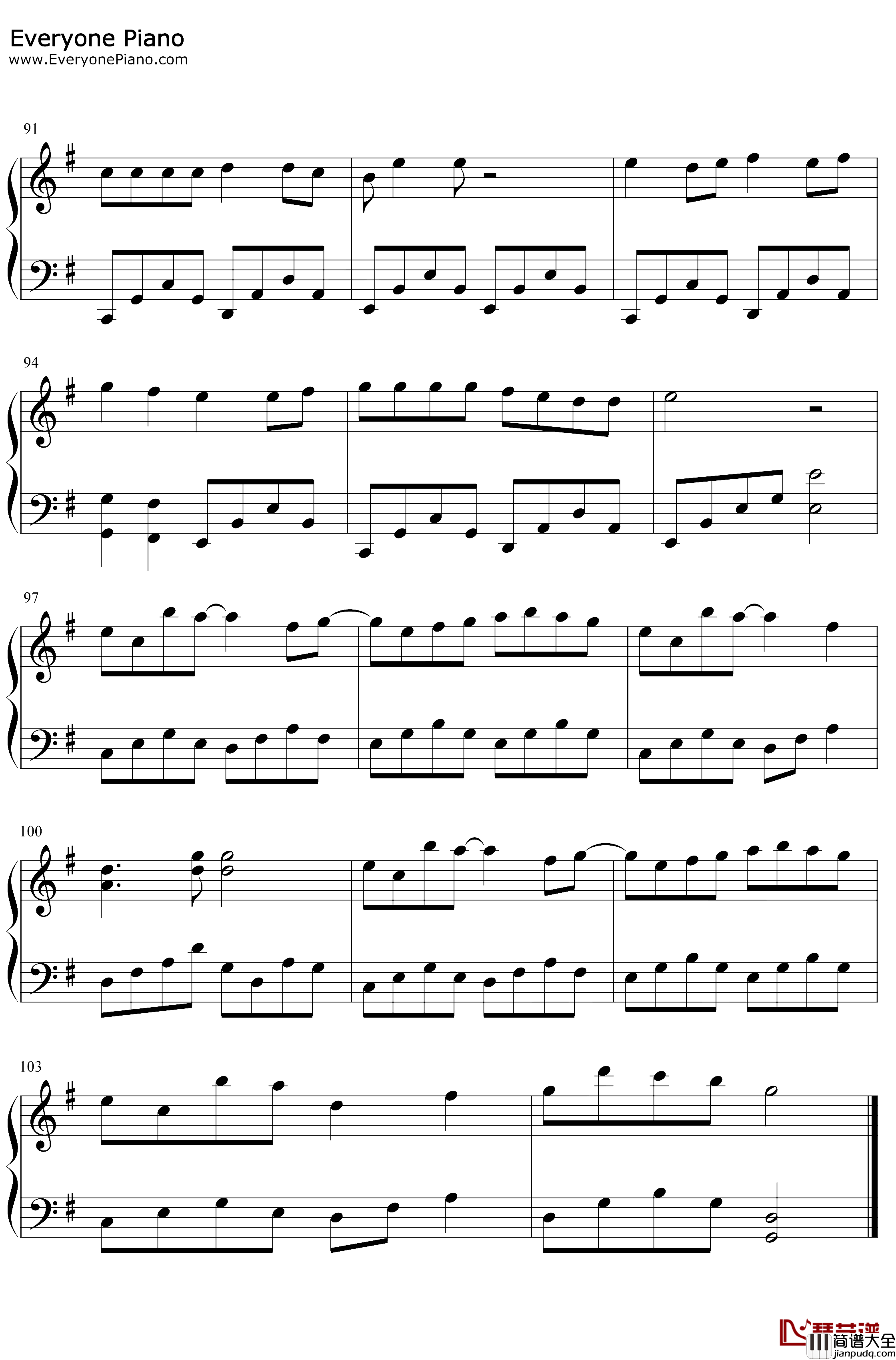 真情作祟钢琴谱_李亚明