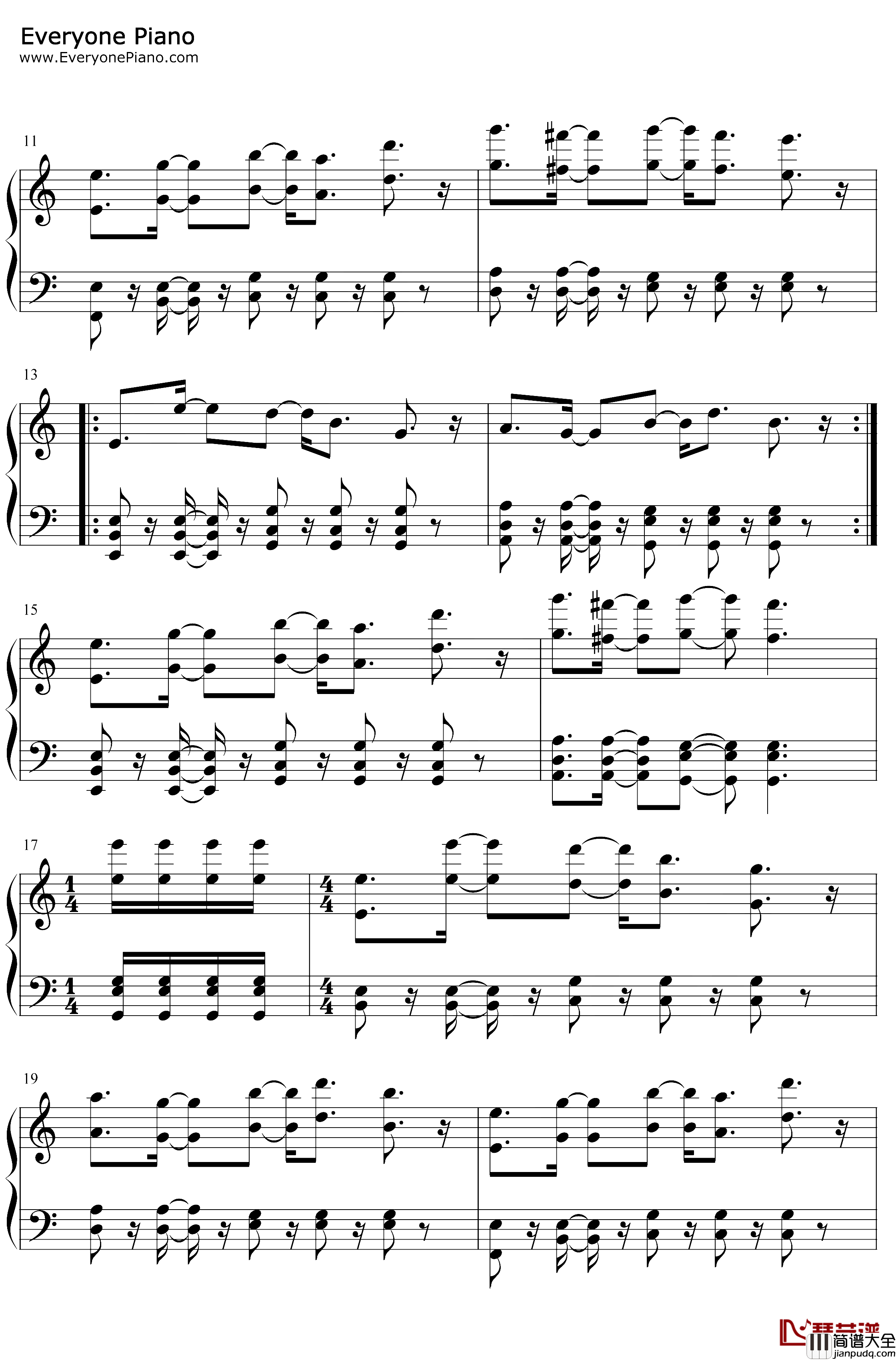 Higher钢琴谱_Tobu