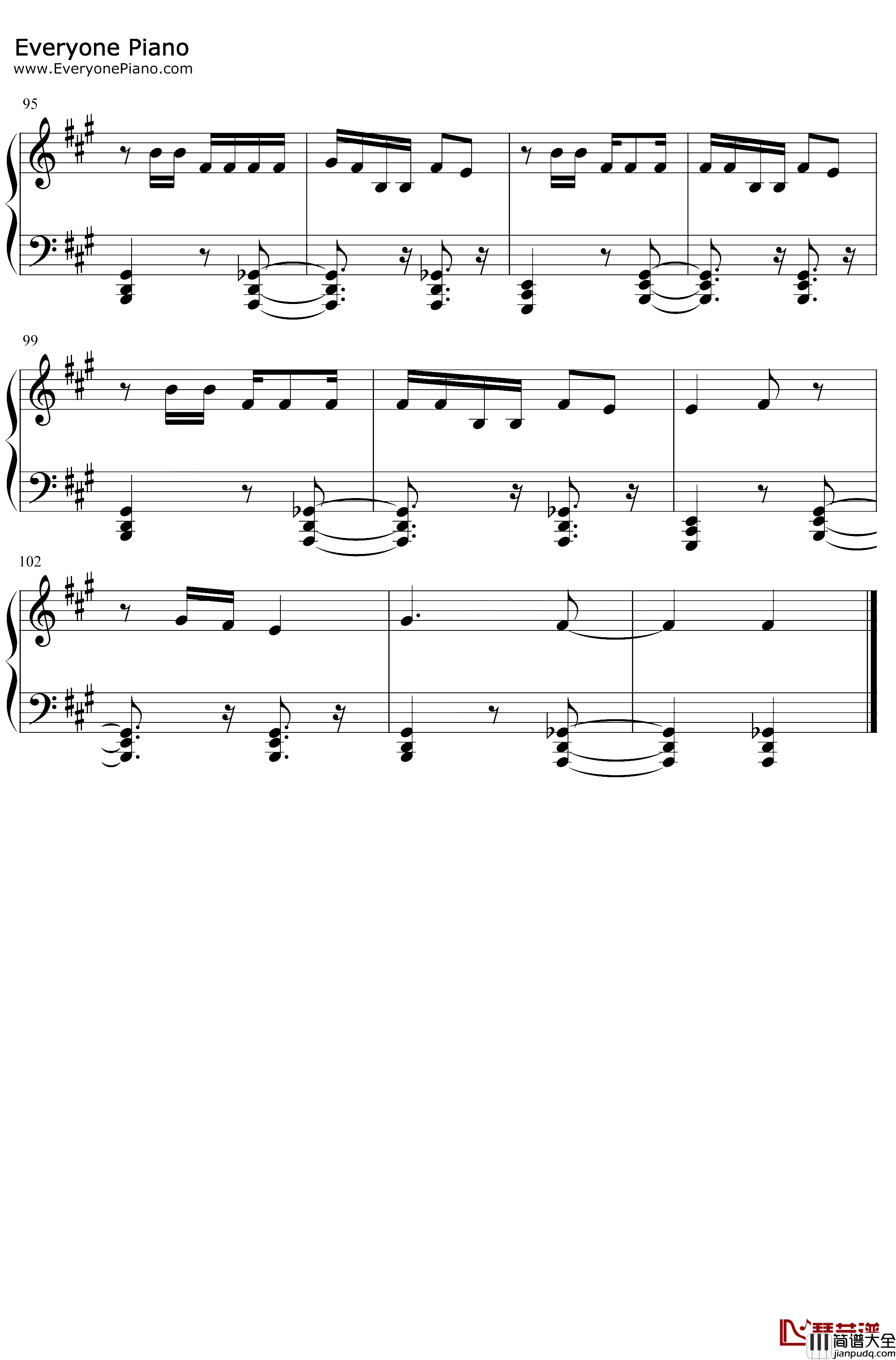 Noticed钢琴谱_Lil_Mosey