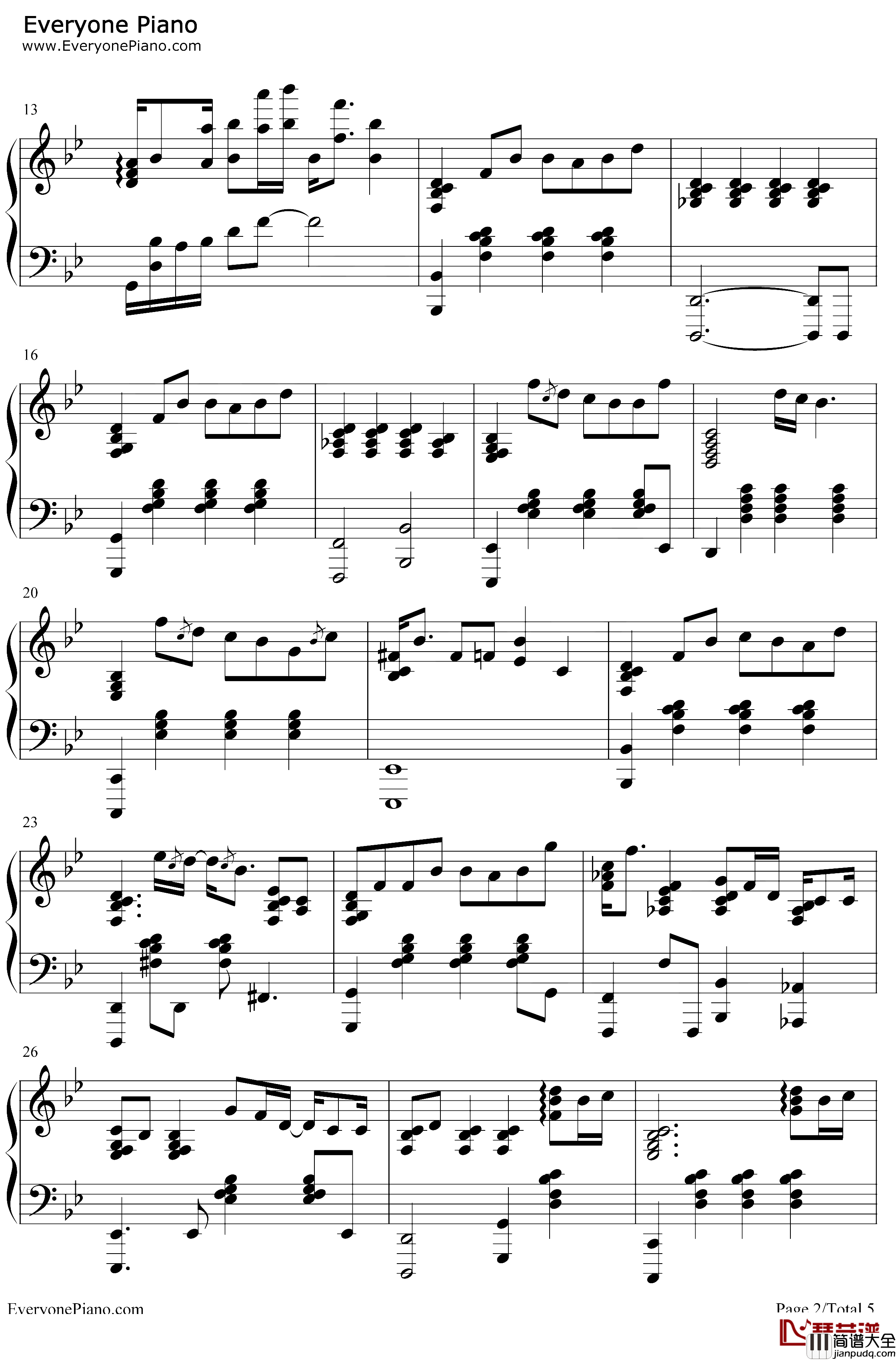 看见你的声音钢琴谱_陈零九_高度还原版