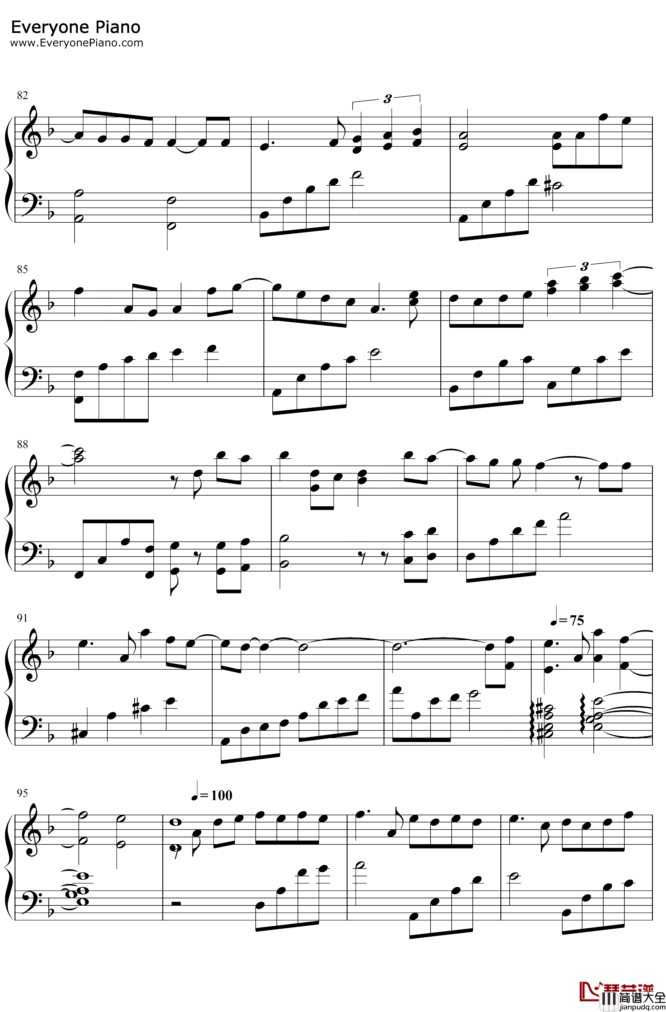 昙花一现雨及时钢琴谱_周深郑云龙_三千鸦杀主题曲