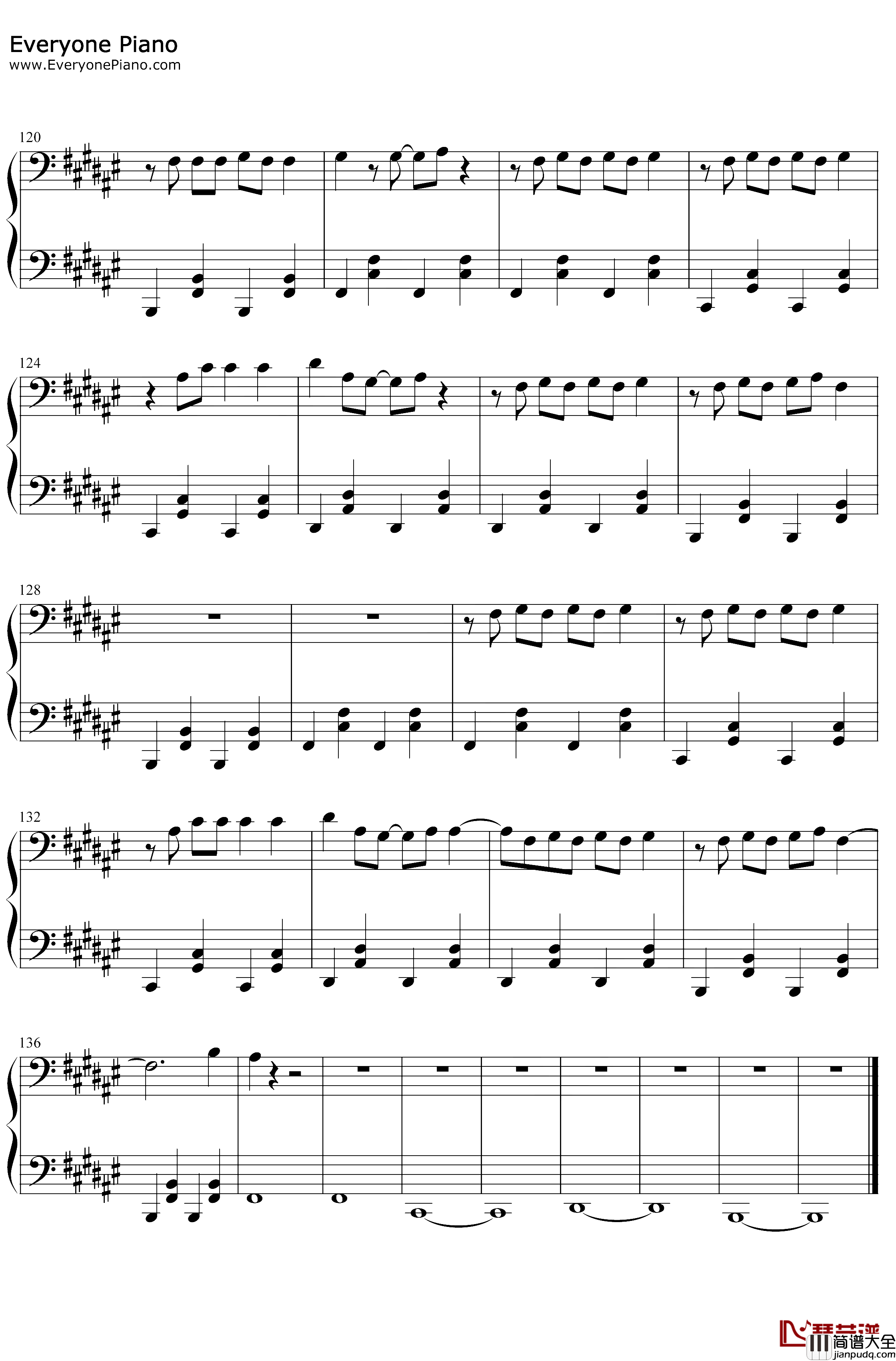 Whiskey_Glasses钢琴谱_Morgan_Wallen