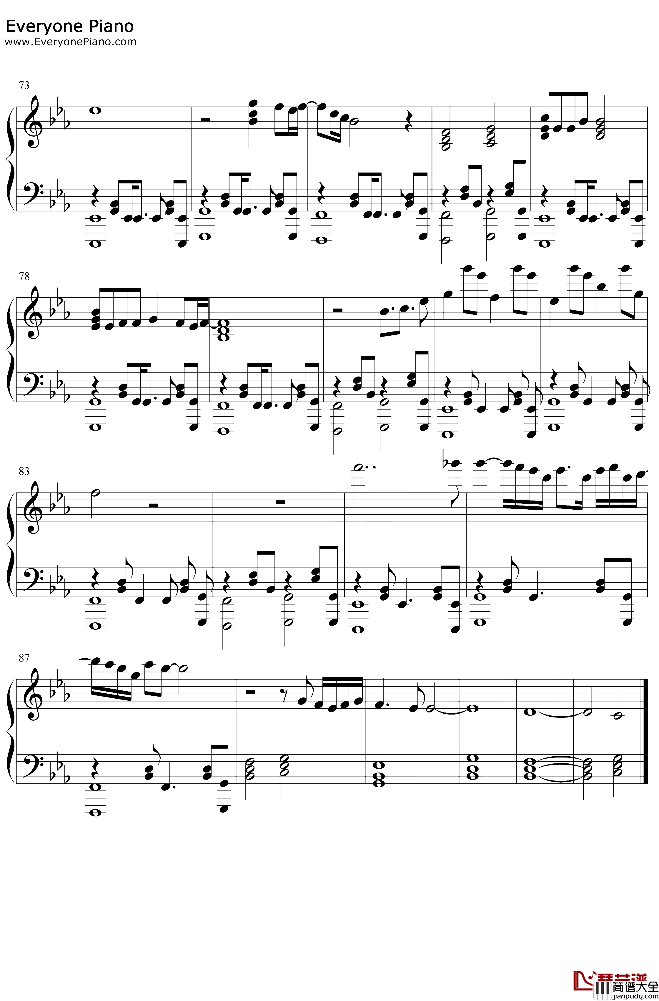 Better钢琴谱_Khalid