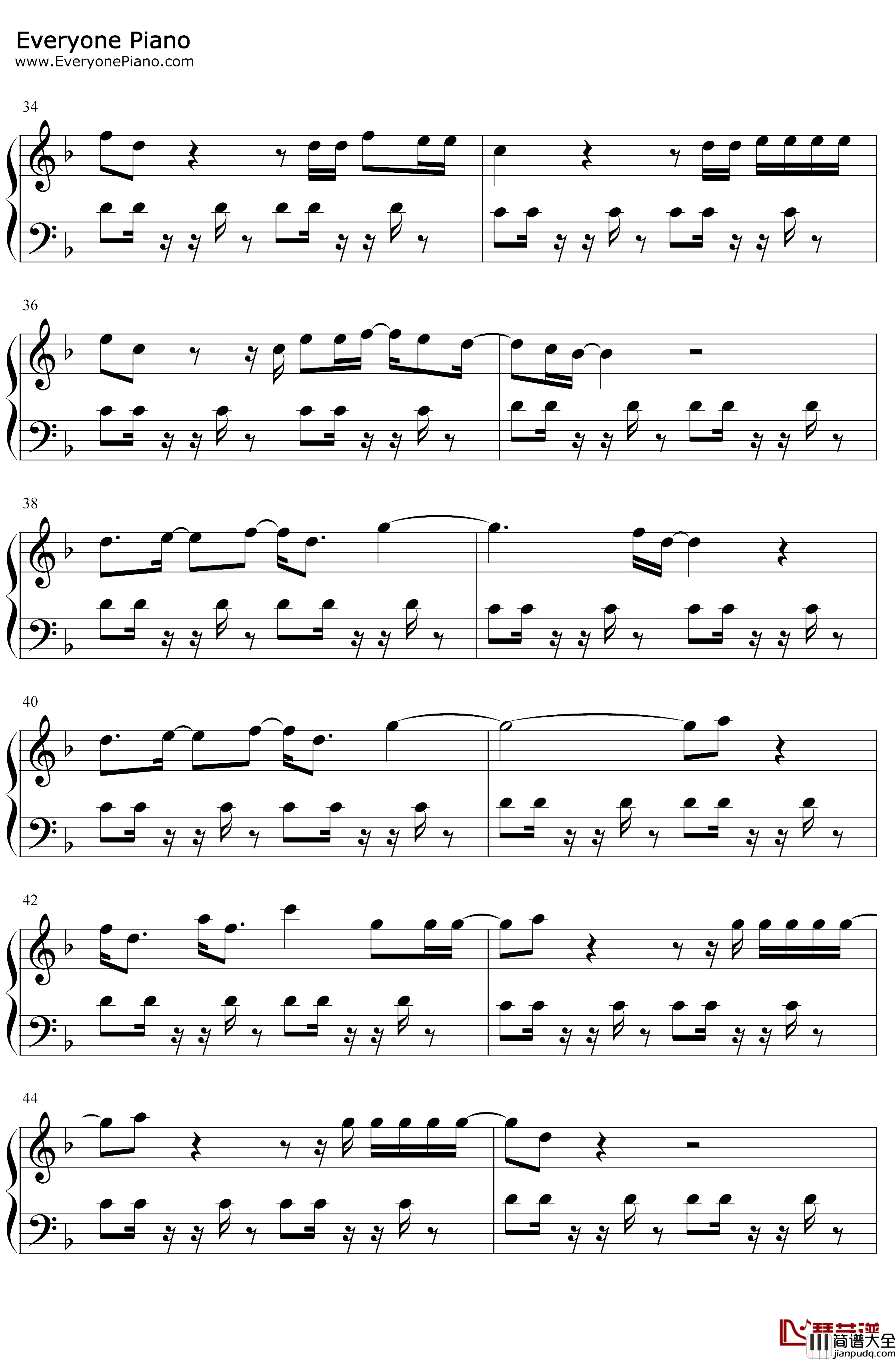 Feel_Me钢琴谱_Selena_Gomez