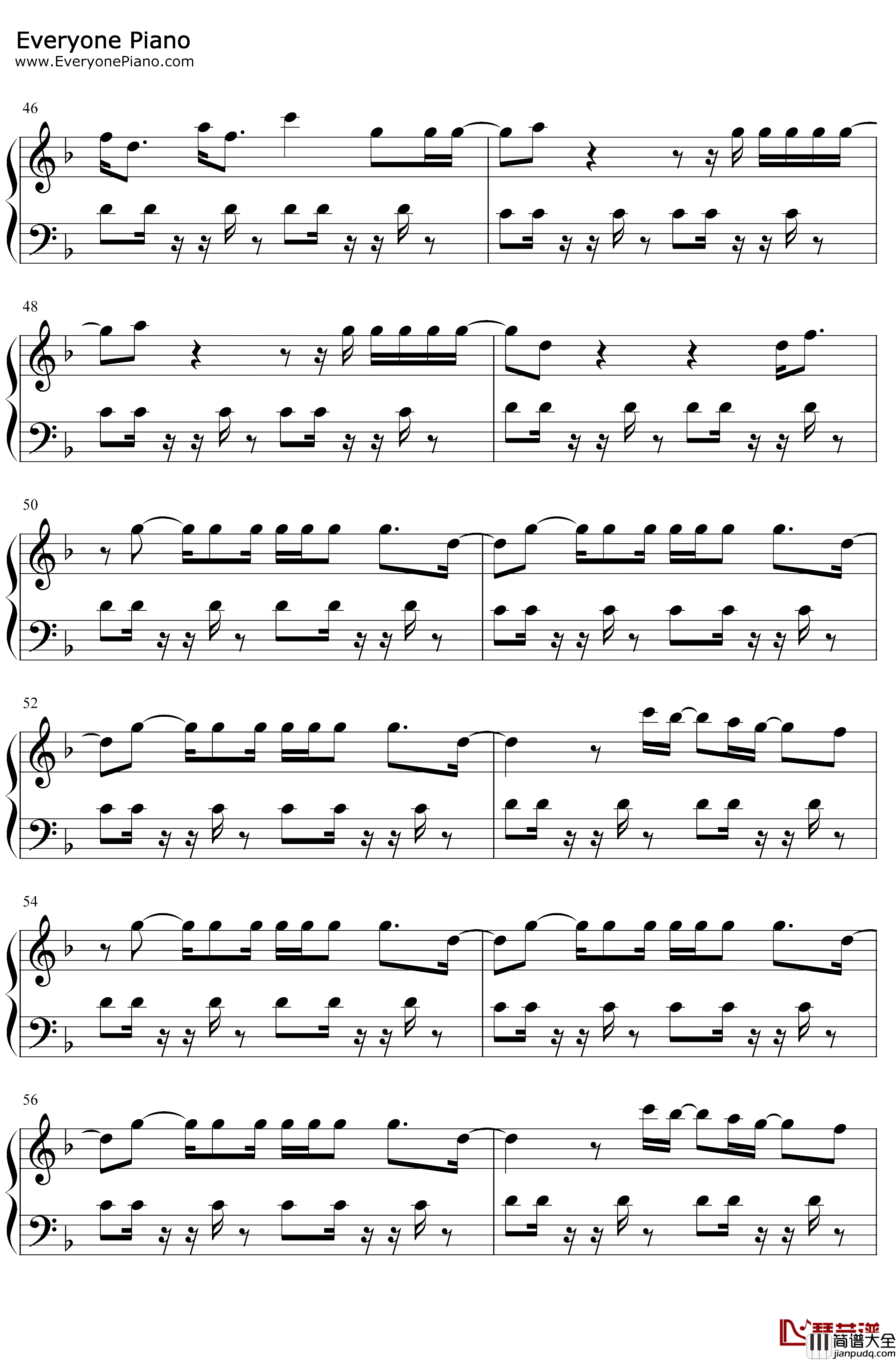 Feel_Me钢琴谱_Selena_Gomez