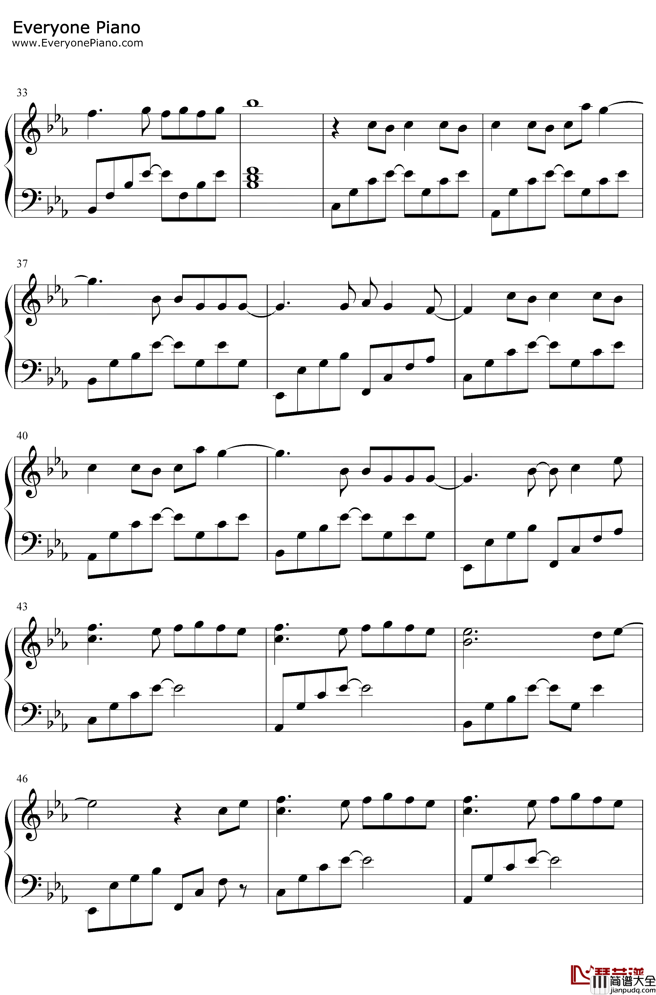 Dream_It_Possible钢琴谱_Delacey_完美版