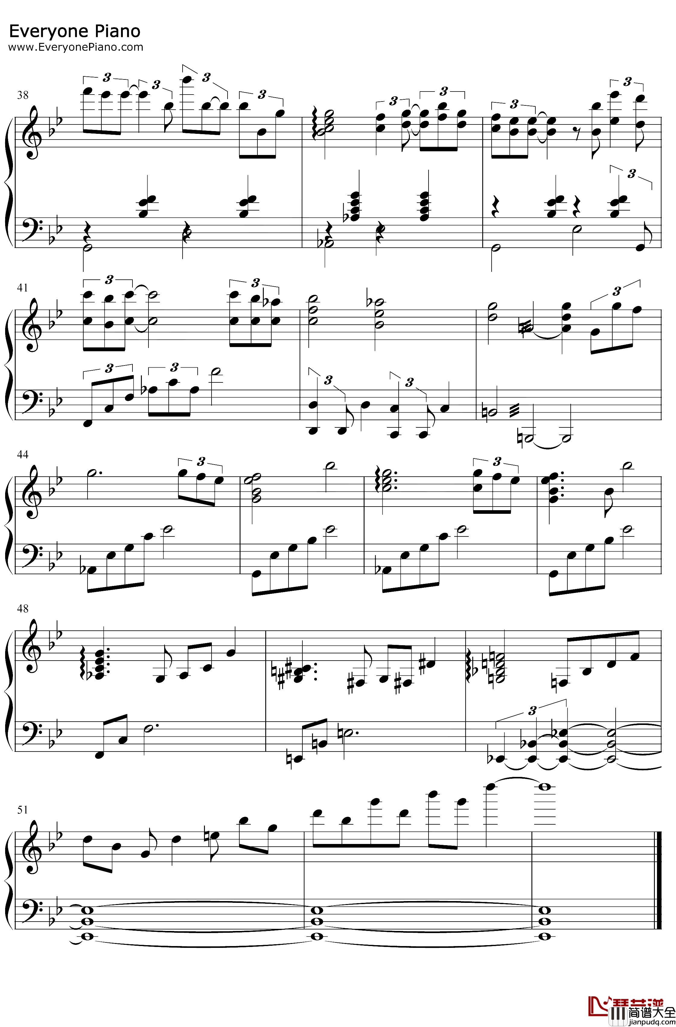 一去不返的时光钢琴谱_久石让_帰らざる日々