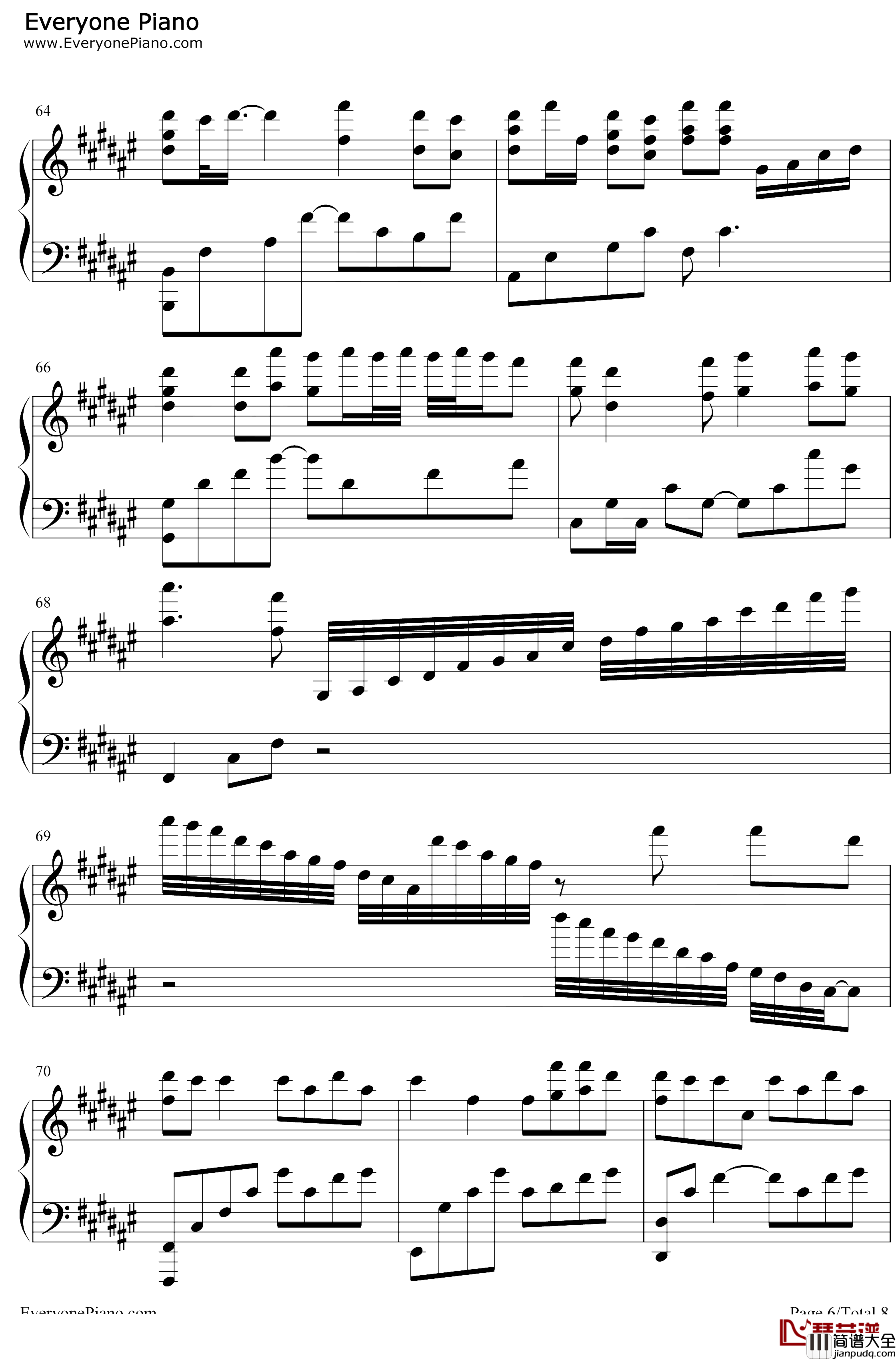 苏幕遮钢琴谱_张晓棠_梦断不成归几分憔悴锦瑟无端生赢得满行泪_抖音热歌