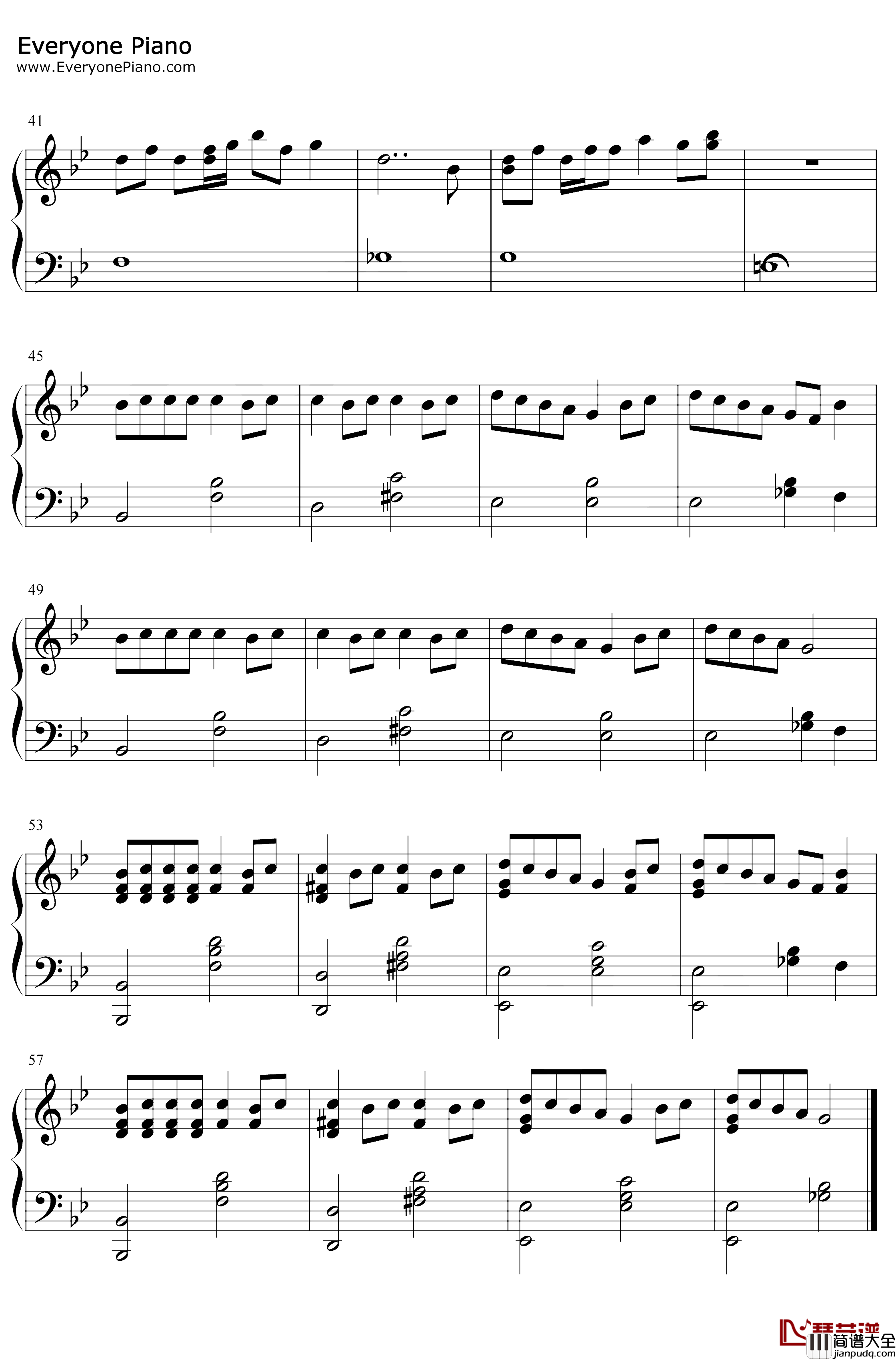 Moral_of_the_Story钢琴谱_Ashe