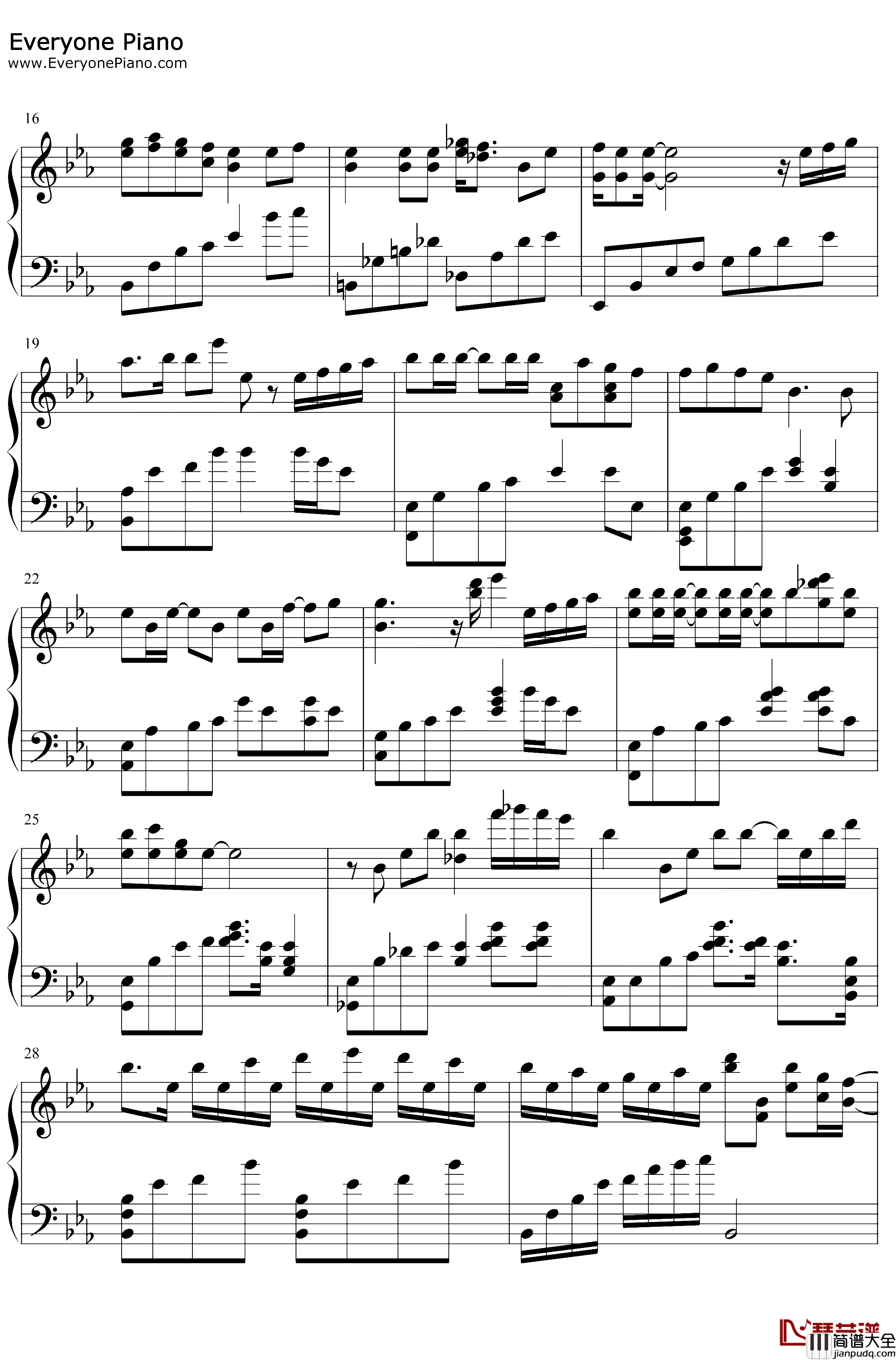 Bloom_of_Youth钢琴谱_清水準