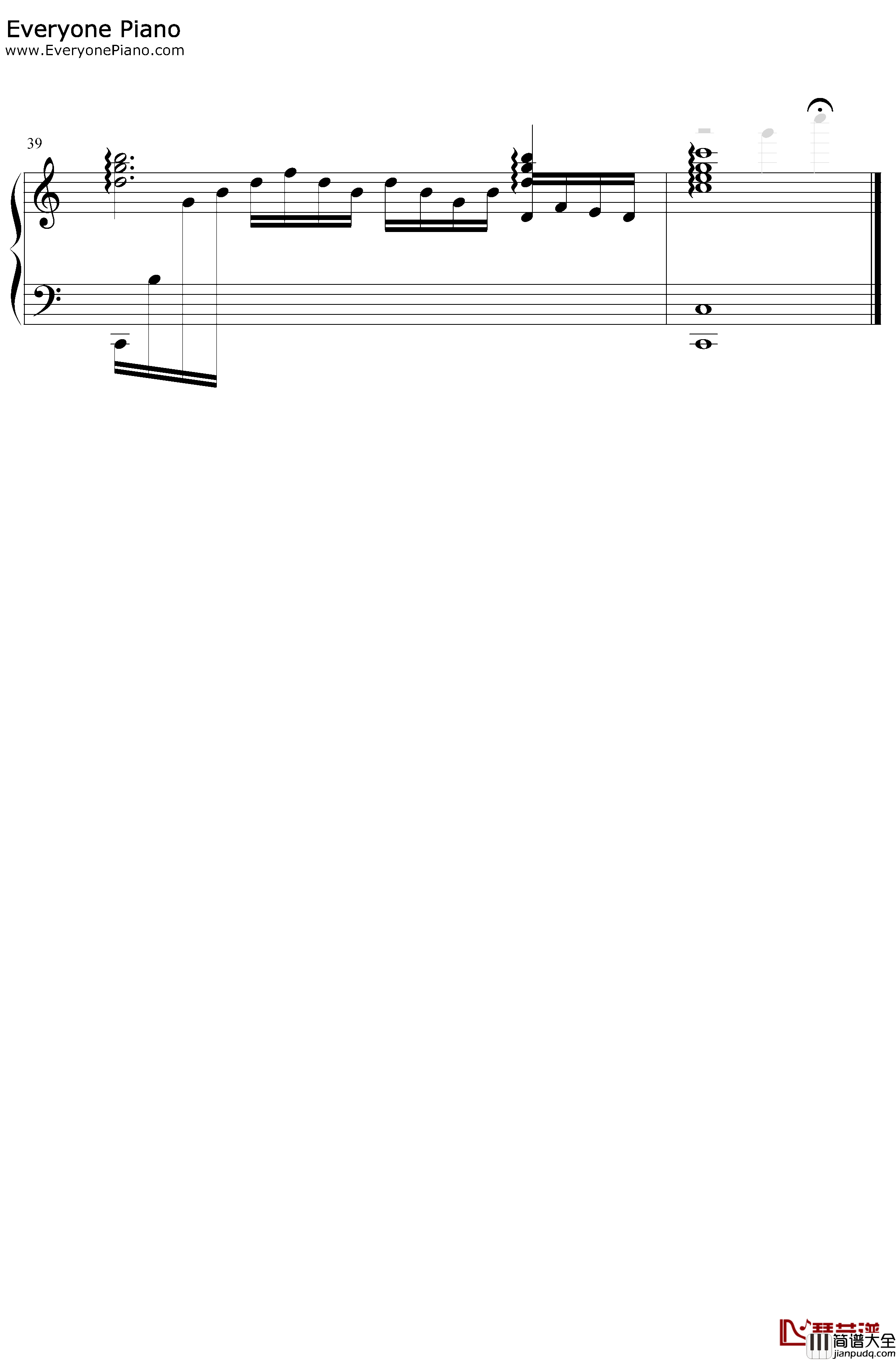 圣母颂钢琴谱_古诺_巴赫C大调前奏曲与赋格