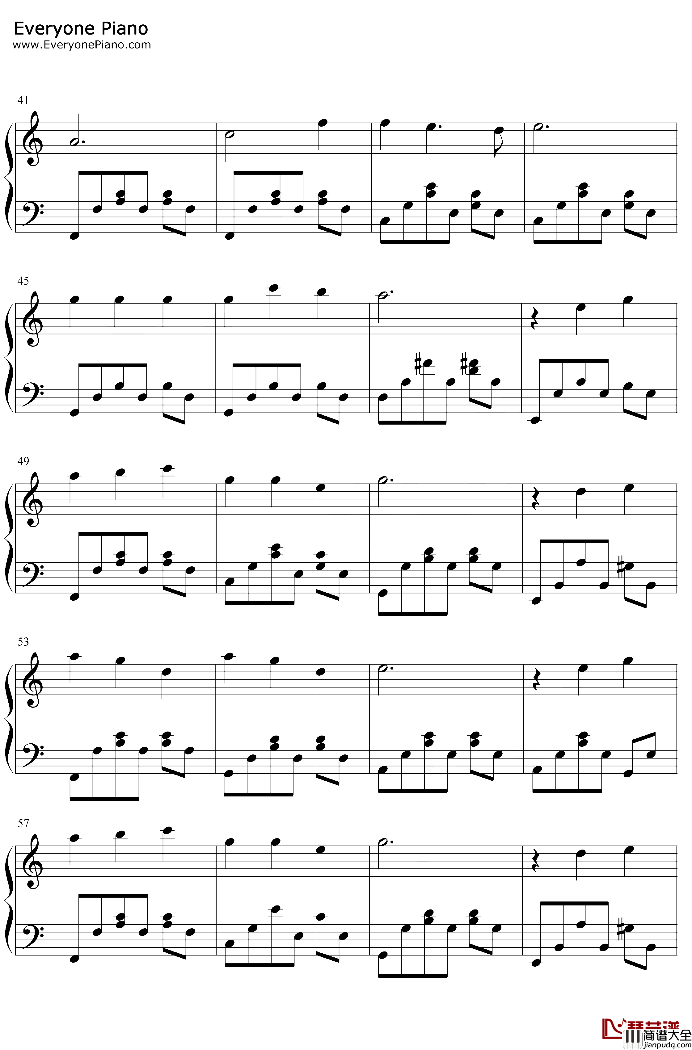 月迷风影钢琴谱_有坂美香_十二国记片尾曲