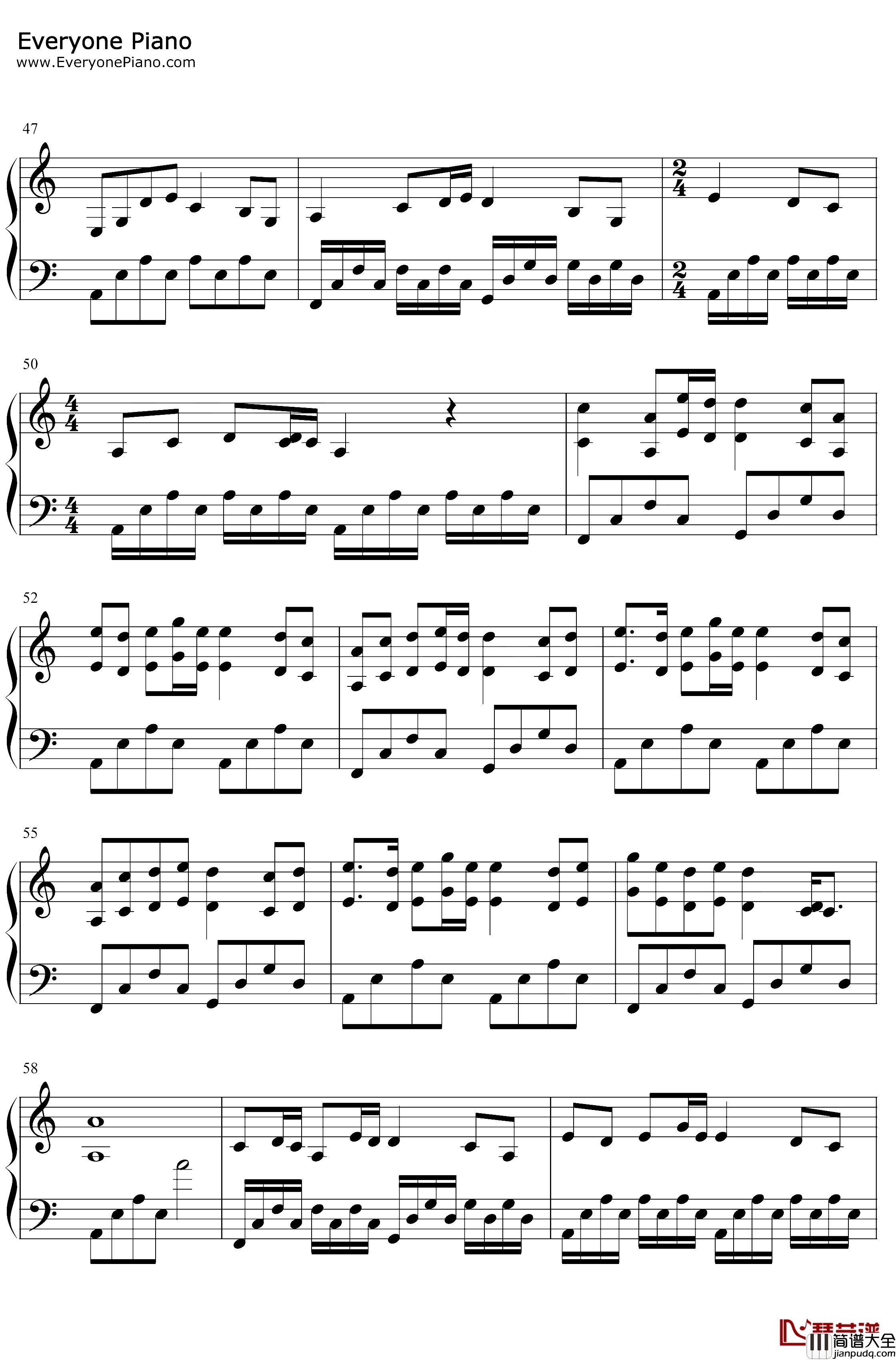 辞九门回忆钢琴谱_妖狐公子_辞九门回忆