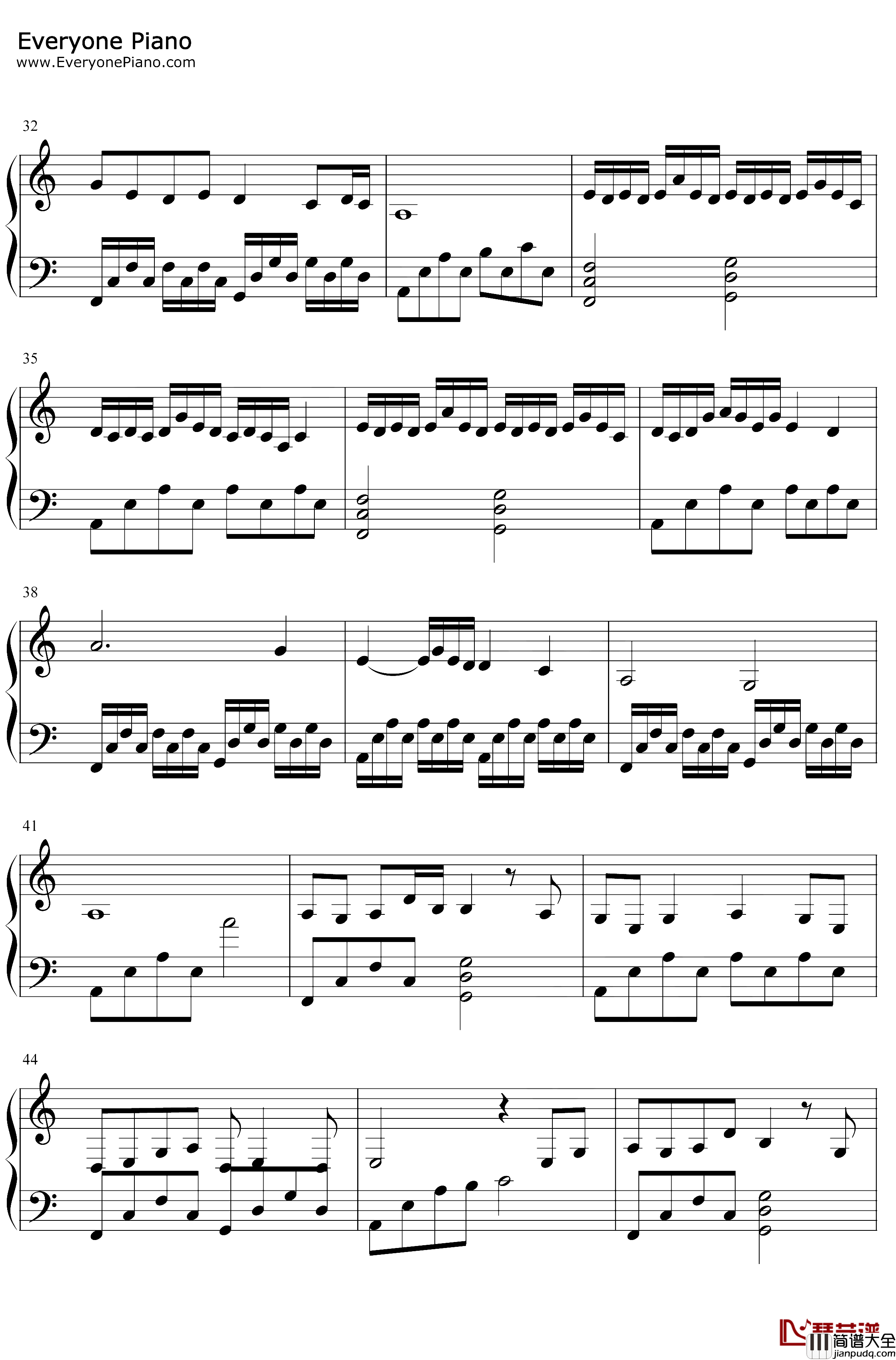 辞九门回忆钢琴谱_妖狐公子_辞九门回忆