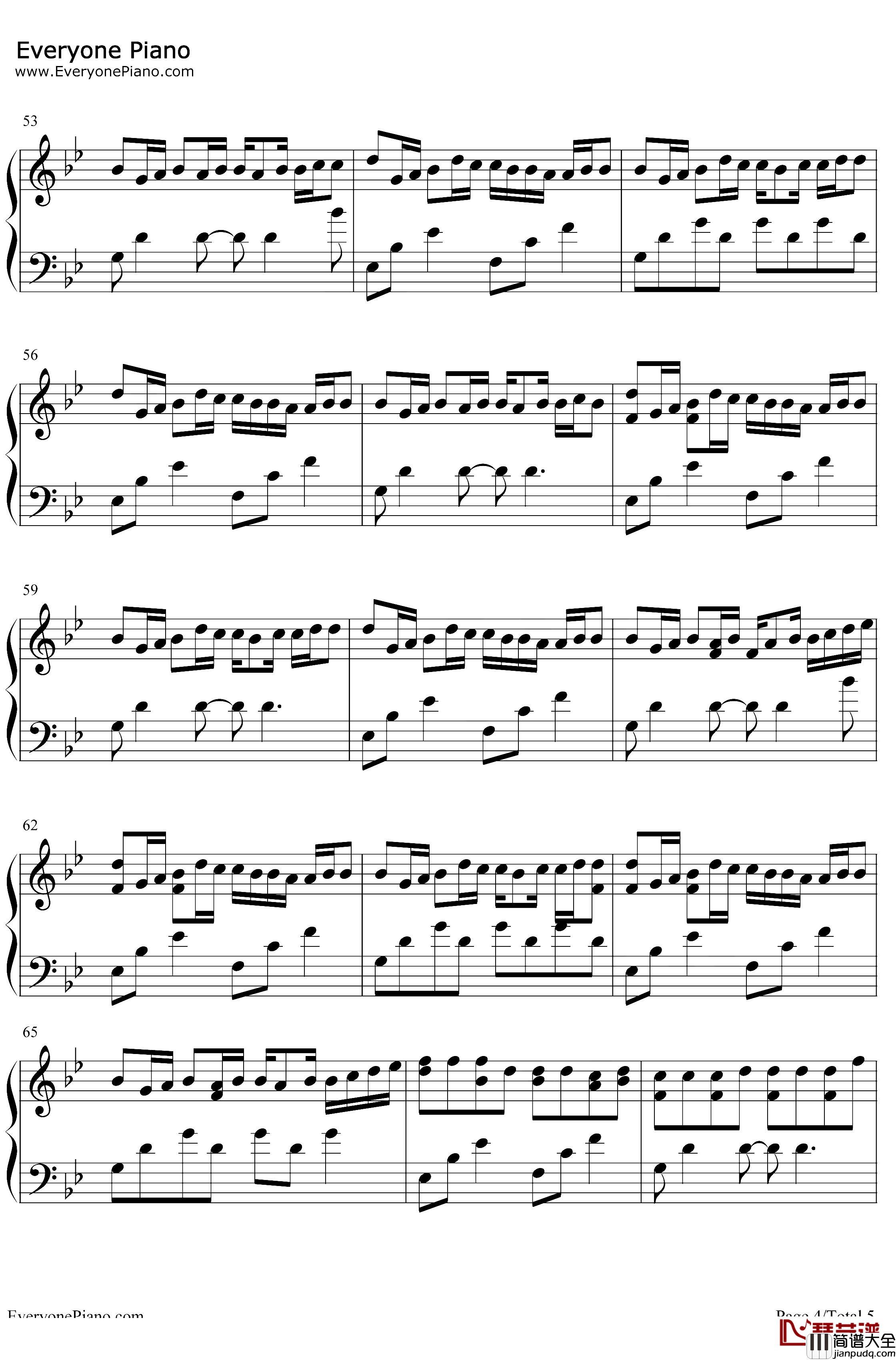 Imaginary_Kiss钢琴谱_Shirfine