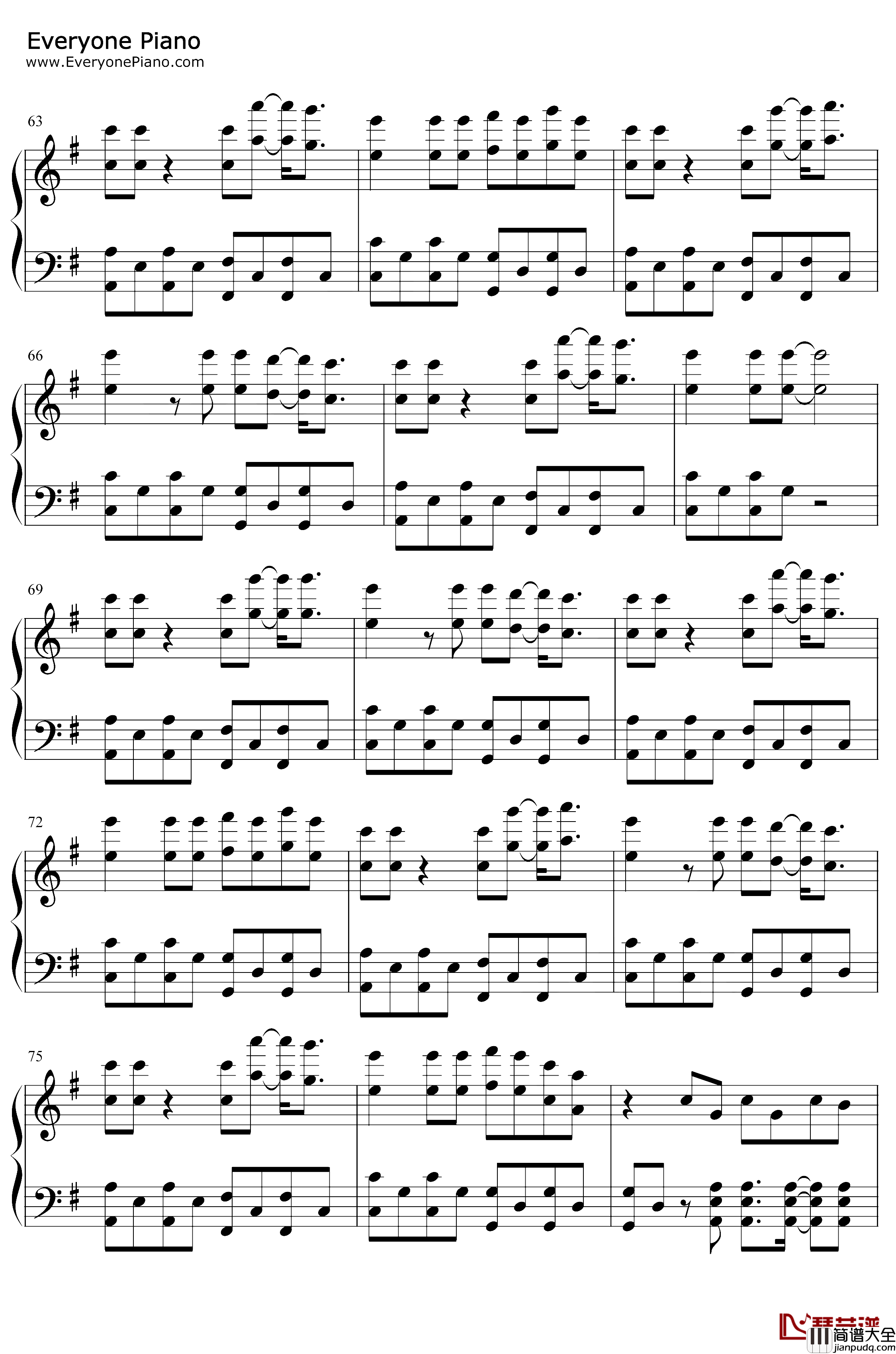 Sunburst钢琴谱_TobuItro_云开日出